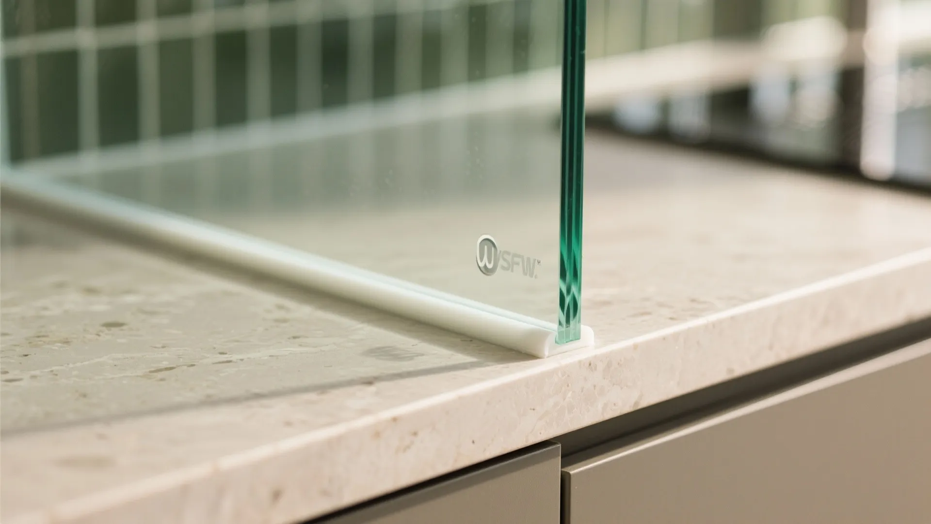 Glass Backsplash For Light And Easy Cleaning