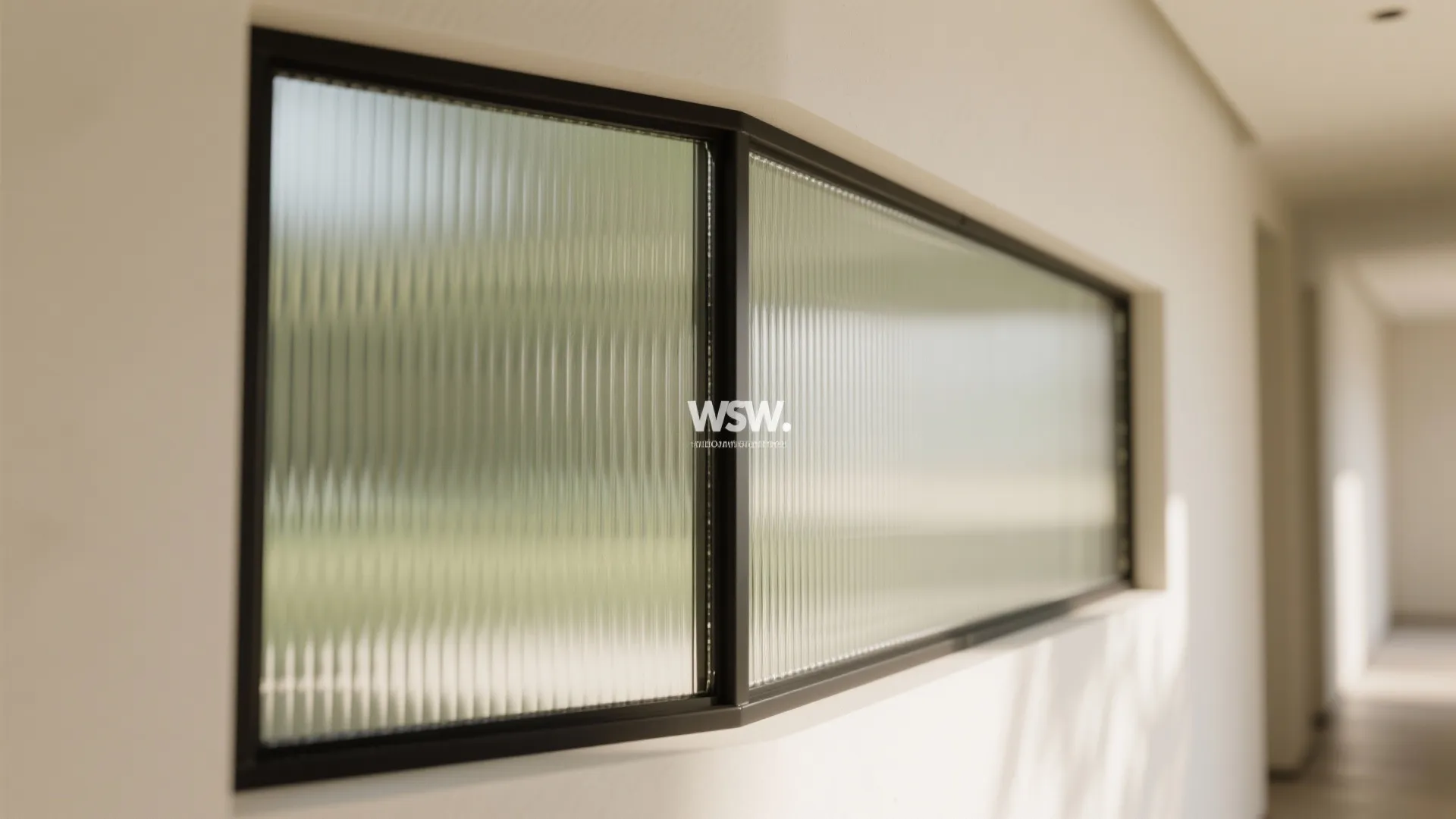 Glass at the Elbow: Ribbed or Clear Panels to Borrow Light