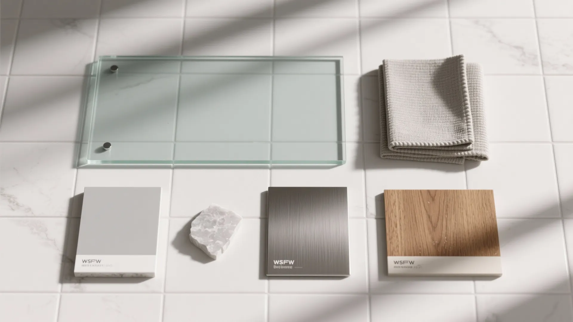 Glass Backsplash for Light, Depth, and Easy Cleaning