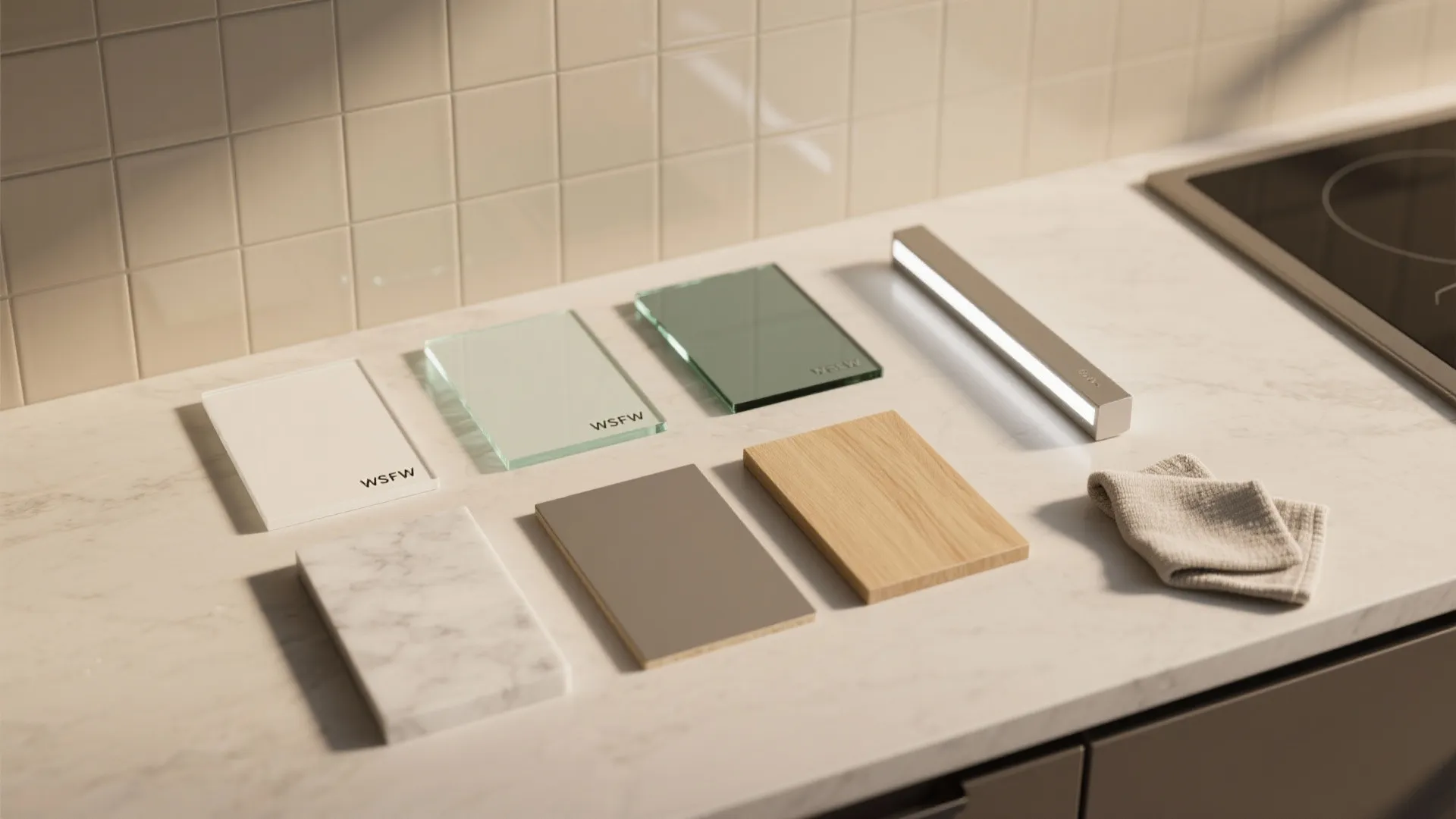 The Clear Magic of a Glass Backsplash