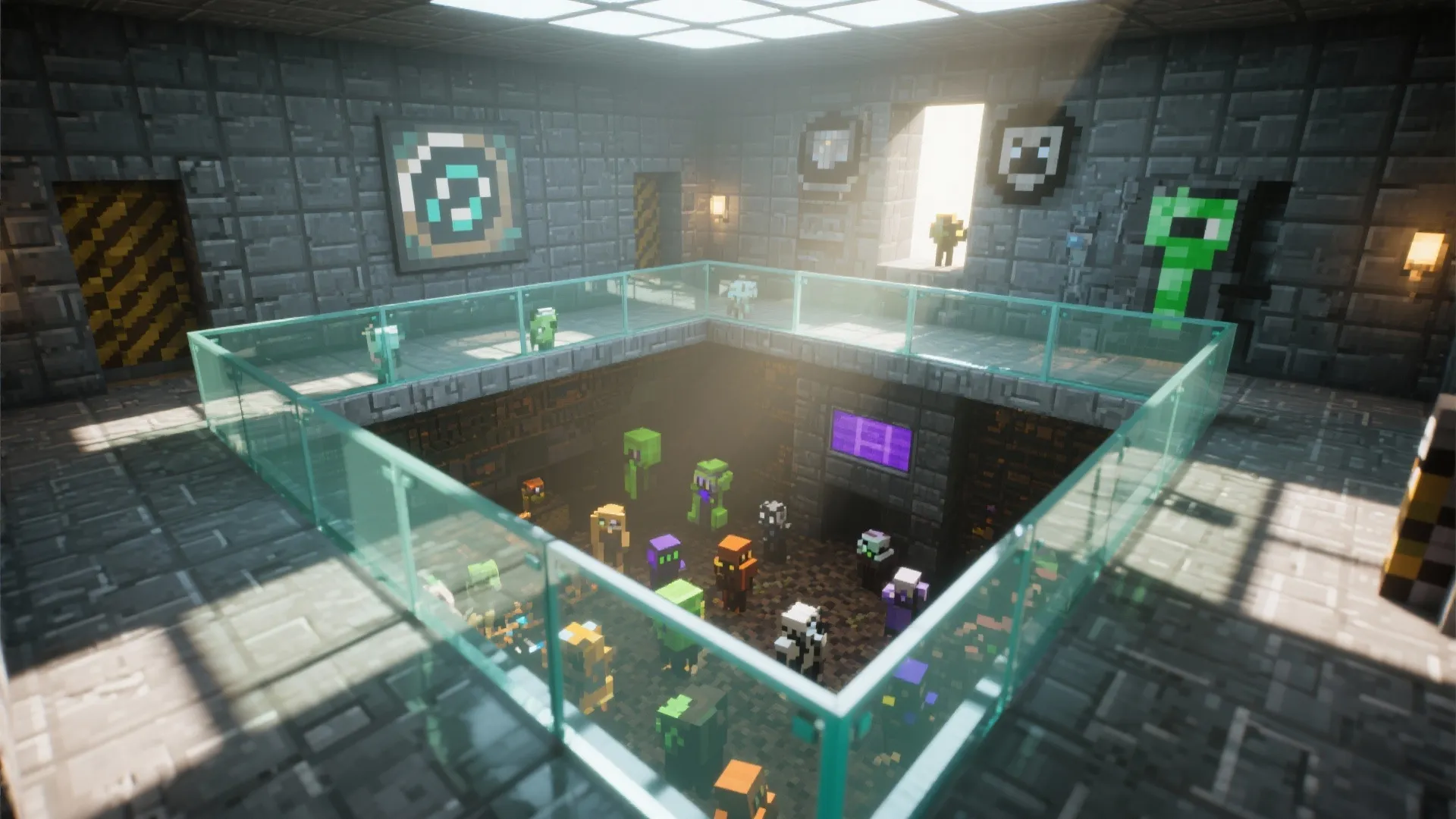 Glass Observation Floor