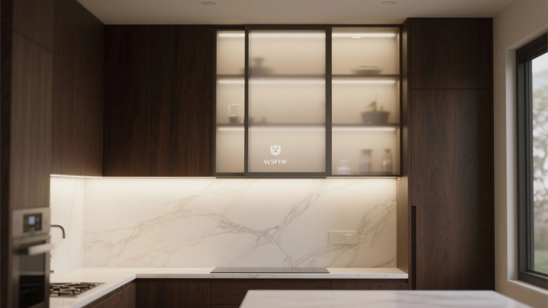 10. Use Glass-Front Doors