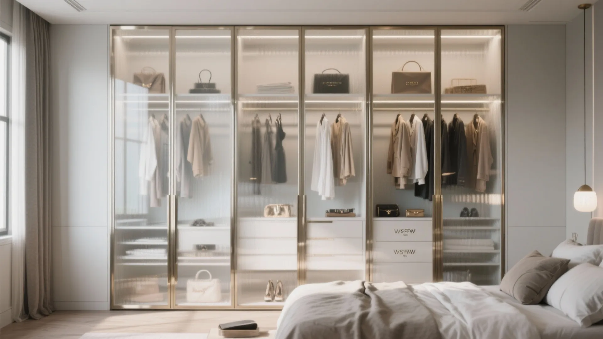 Glass-Front Almari for a Luxe Touch