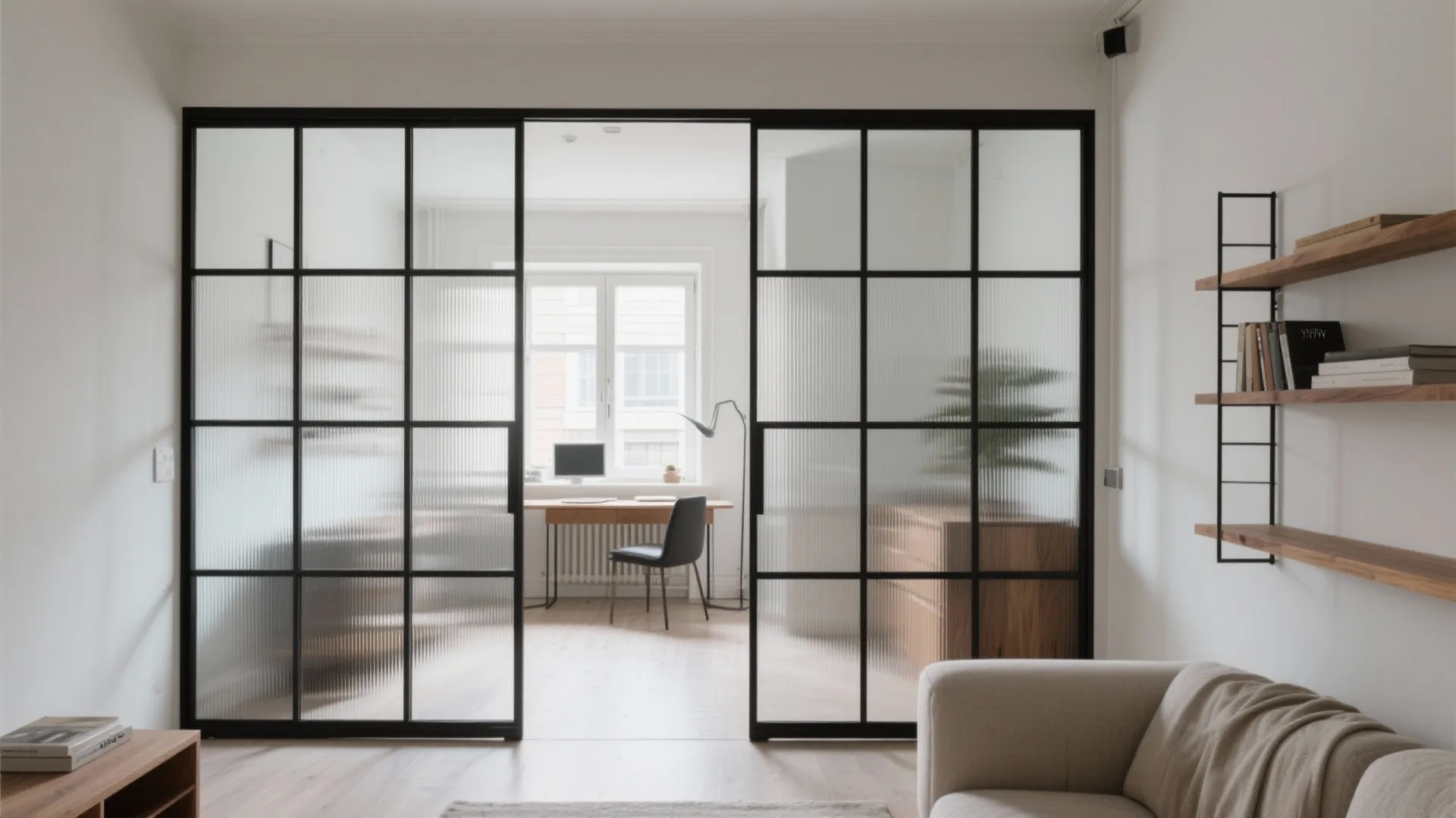 Framed Glass Gates for Light and Privacy