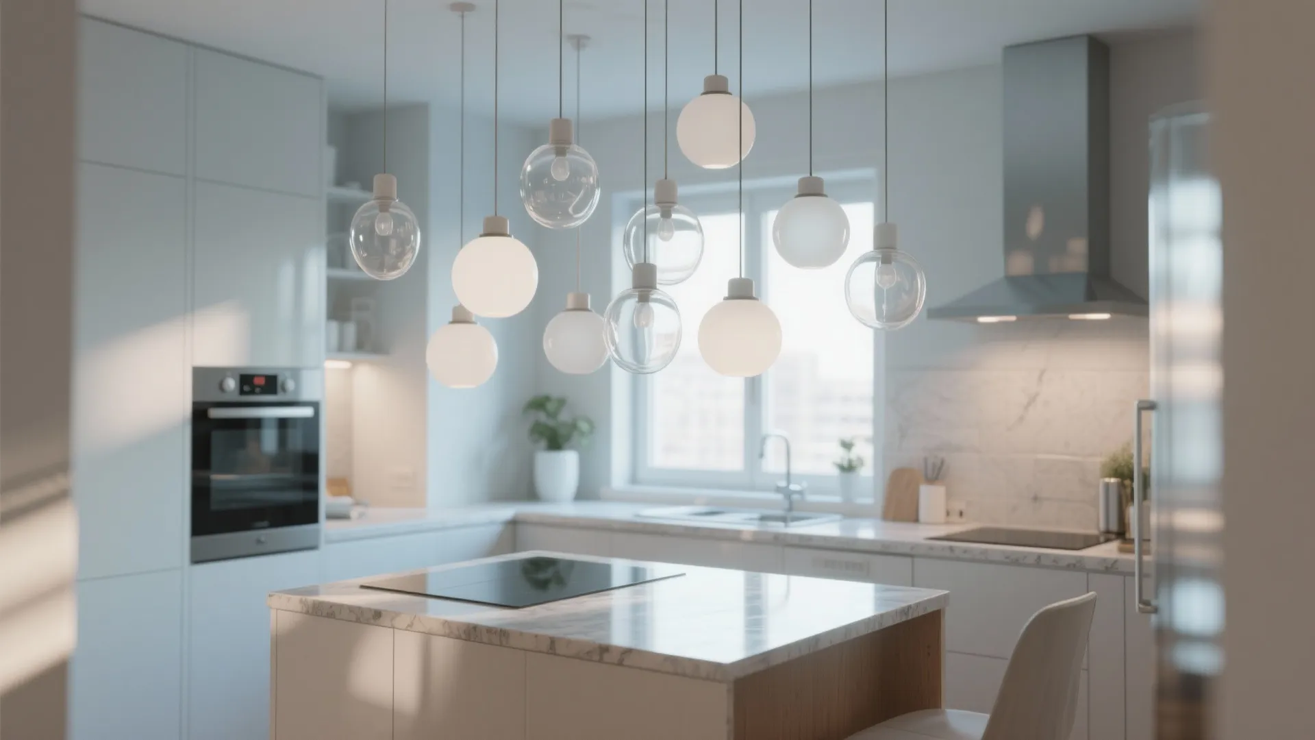 2. Glass Globe Cluster