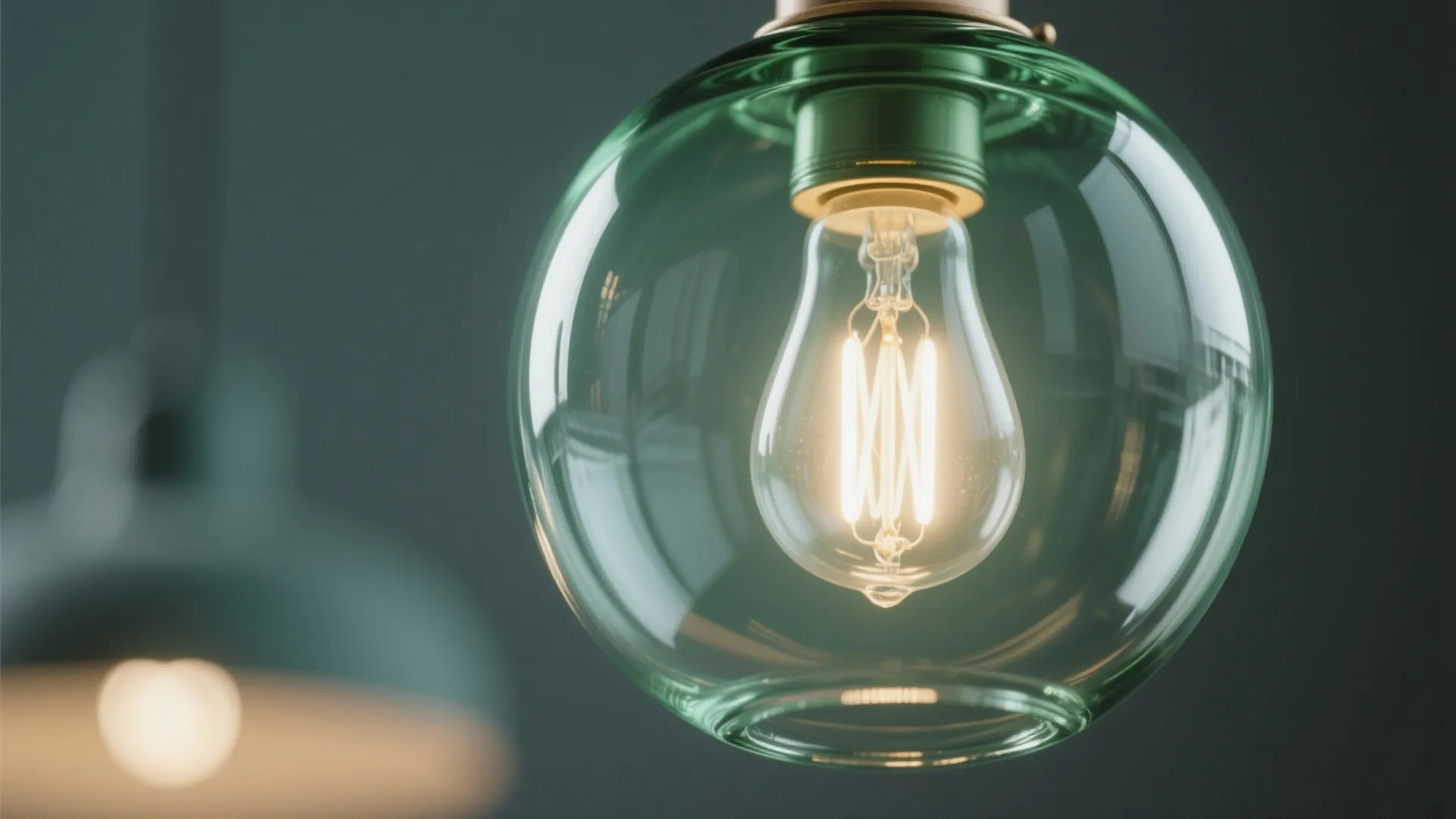 3) Glass pendants with low-iron clarity for brighter rooms