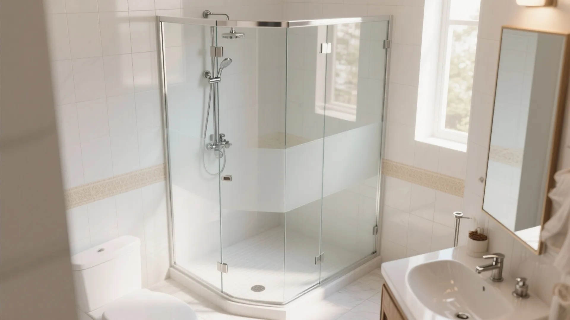 Glass and Gloss: Make It Feel Bigger