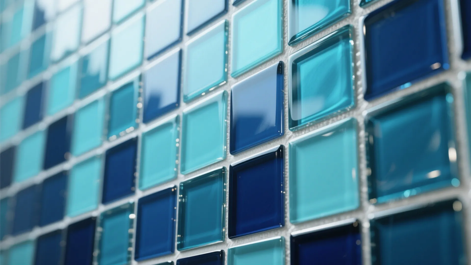 1. Glass mosaic gradient