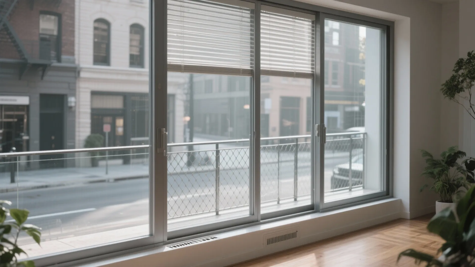 Glass + Grill Hybrid: Quiet, Safe, and Bright