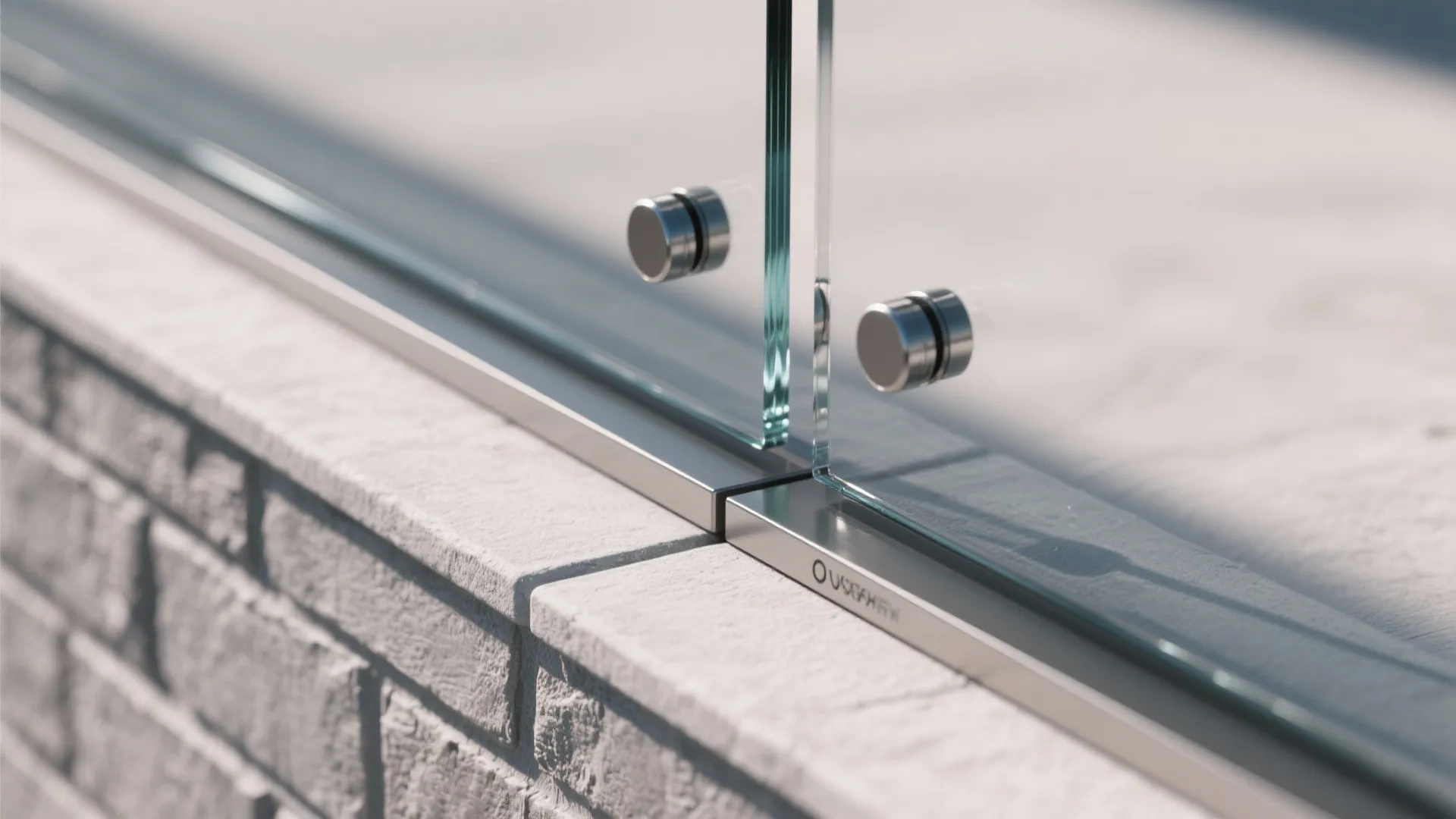 Low parapet plus glass guard: keep views, meet code