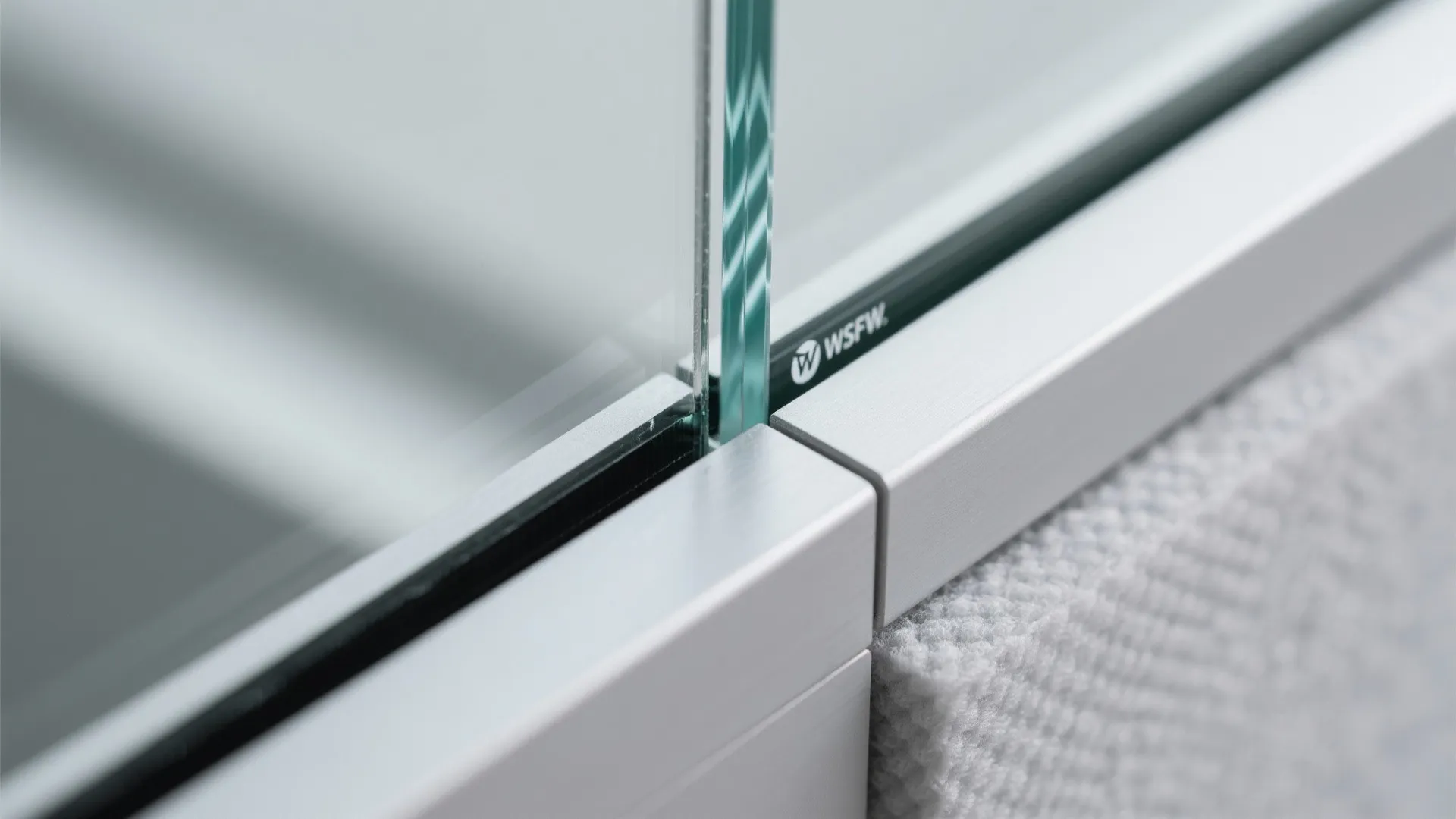 Transparent partitions to share daylight, not noise