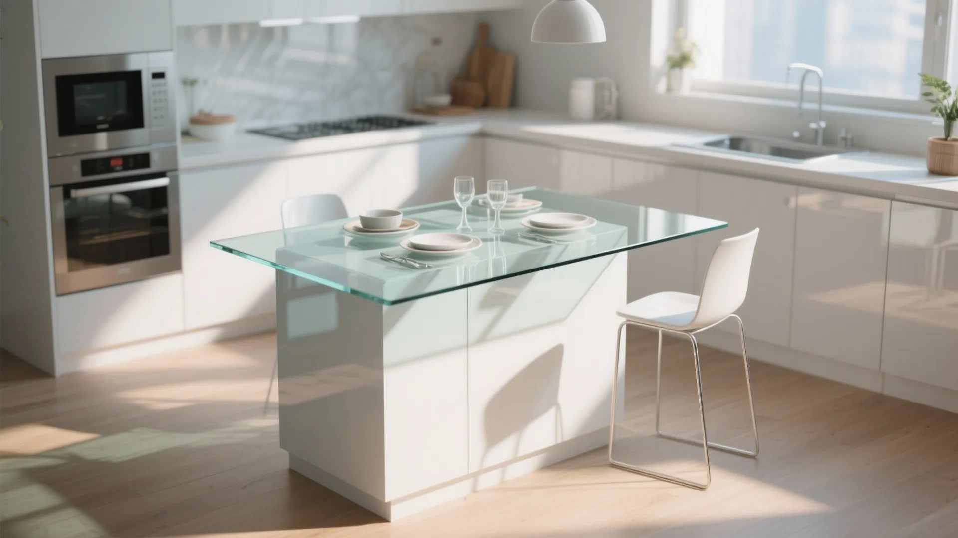 8. Glass for Lightness