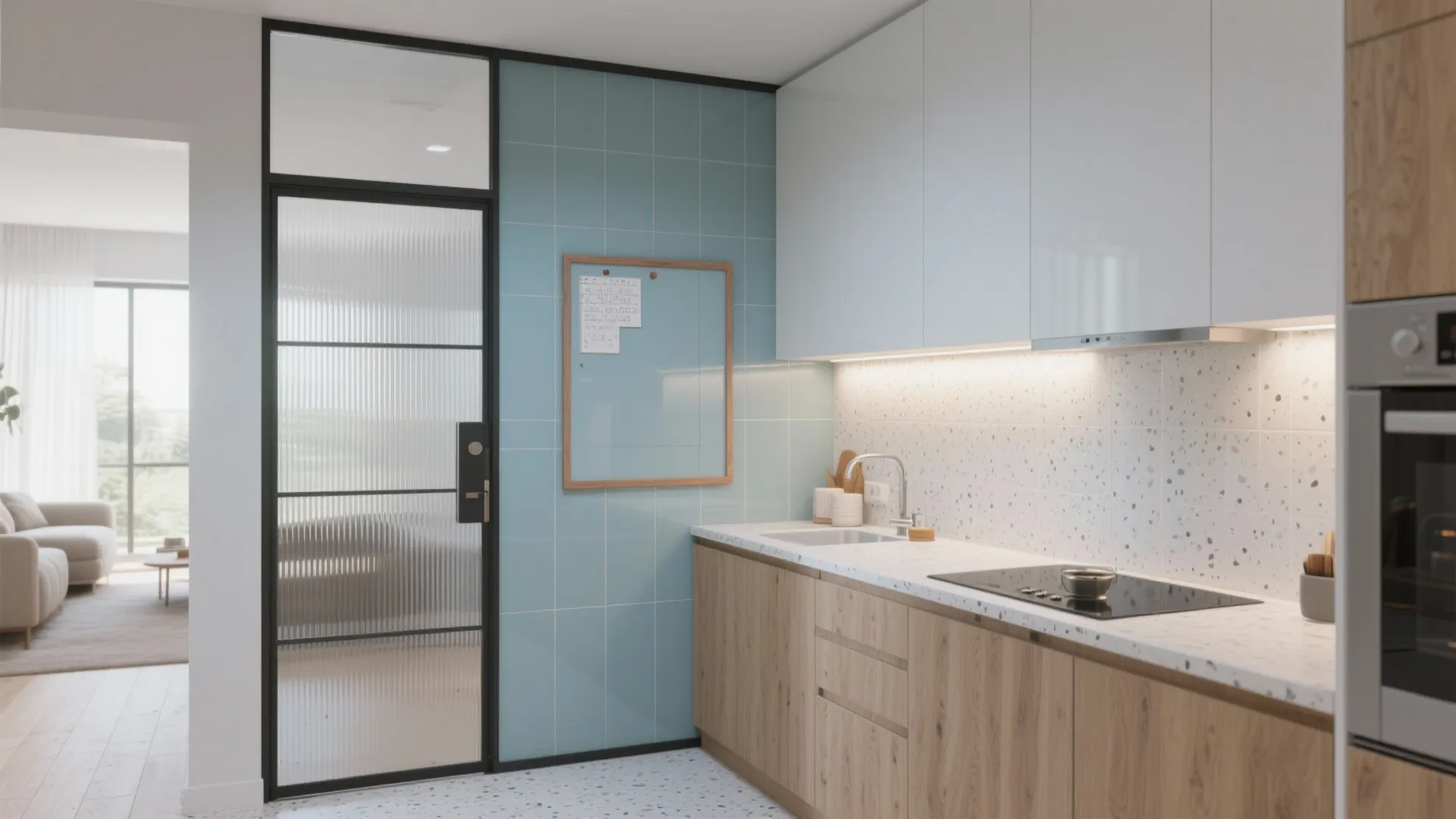 Wall Design with Glass: 5 Ideas That Transform Small Kitchens: From a decade of kitchen makeovers: smart glass wall designs that brighten, expand, and organize tiny spaces—backed by expert data and real project notes