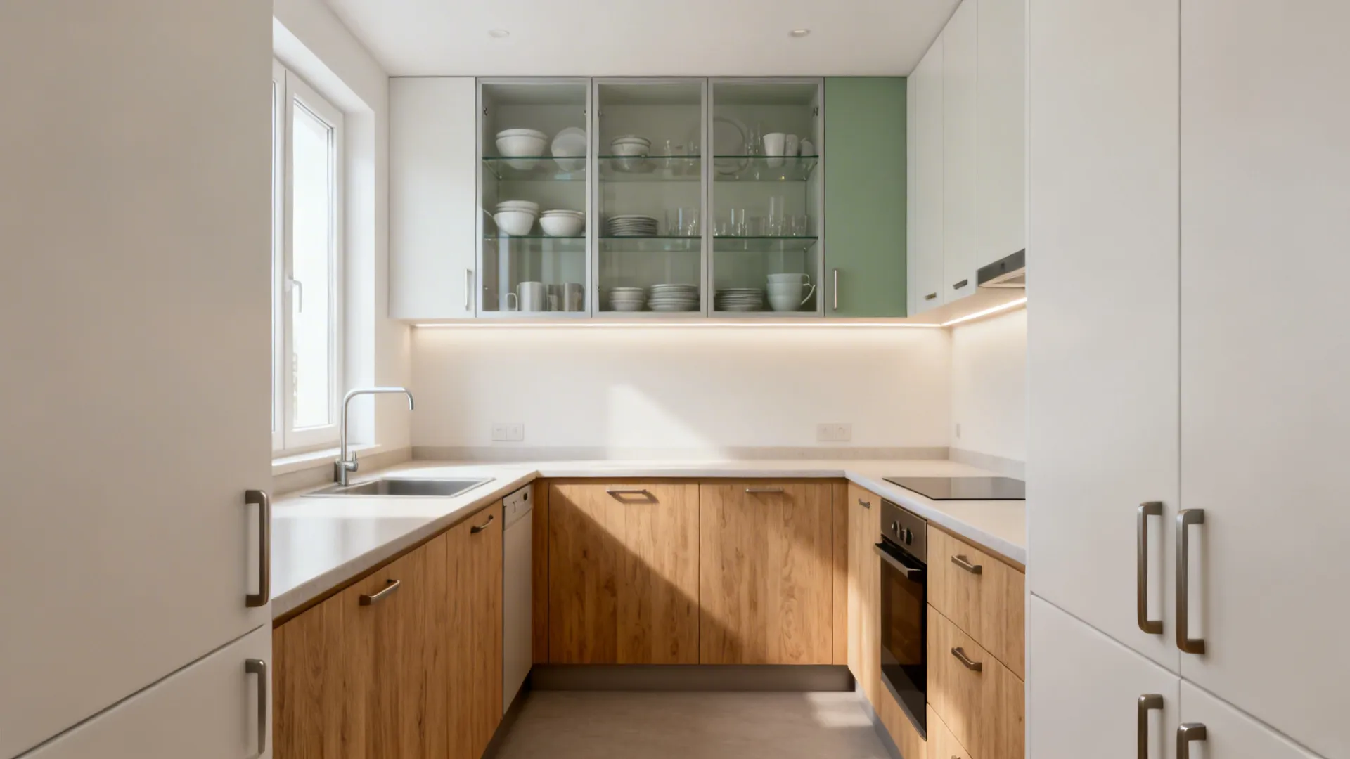 5 Glass Door Kitchen Cabinet Ideas for Universal Design: My pro-tested ways to make small kitchens brighter, safer, and more inclusive with glass-front cabinets