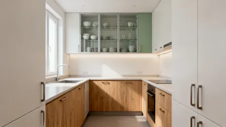 5 Glass Door Kitchen Cabinet Ideas for Universal Design