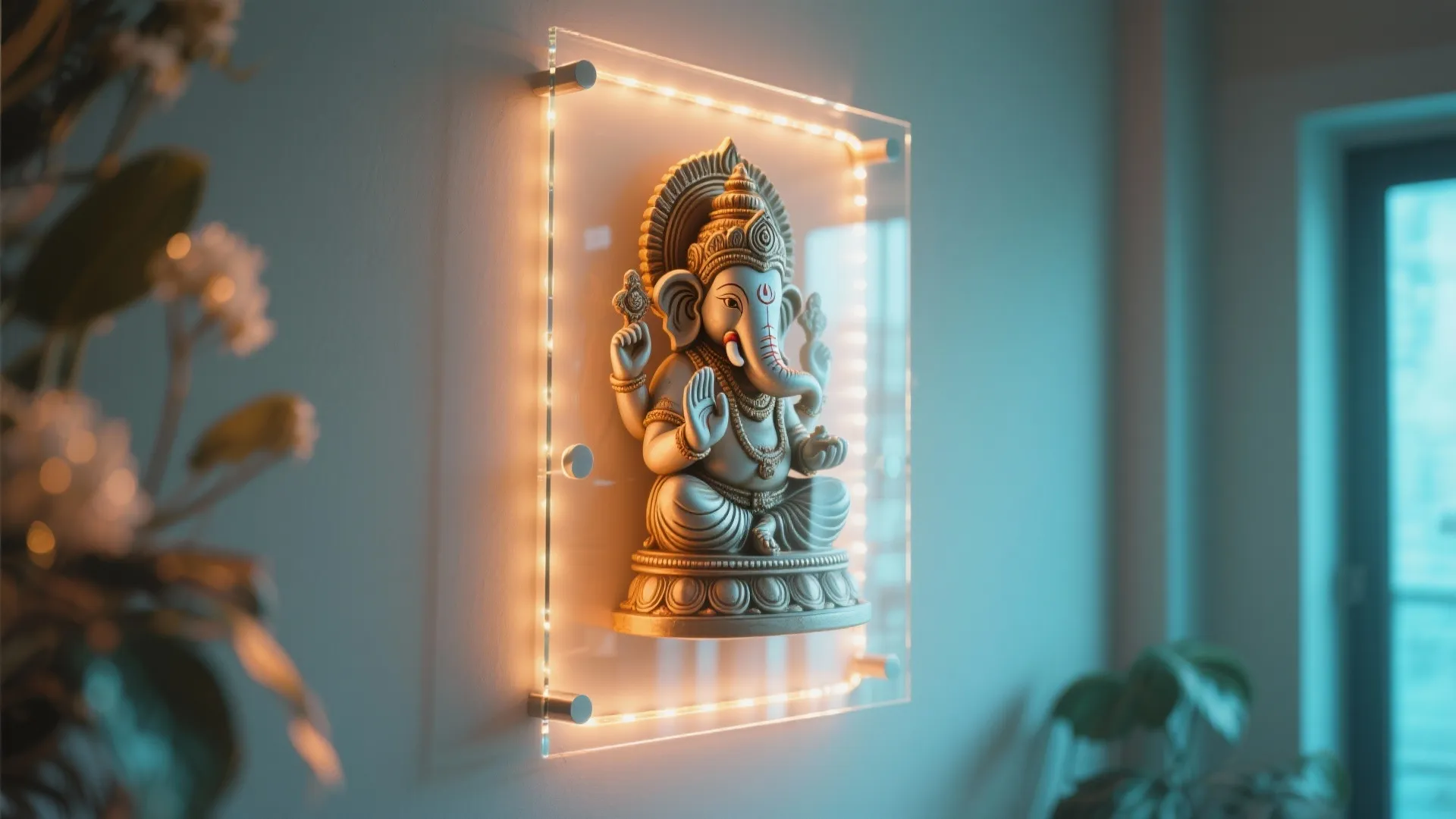 Glass Frame LED Wall