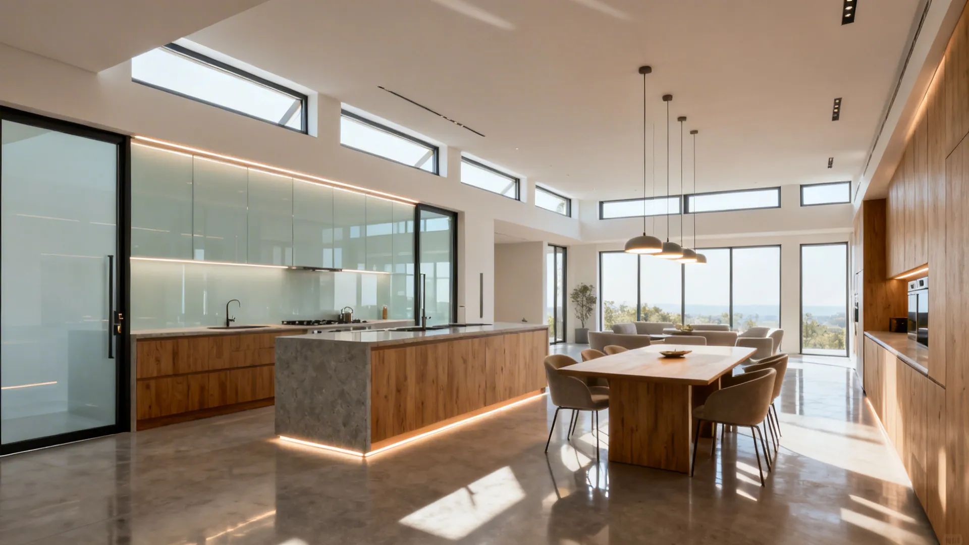 3) Glass and Light: Backsplashes, Doors, and Clerestories