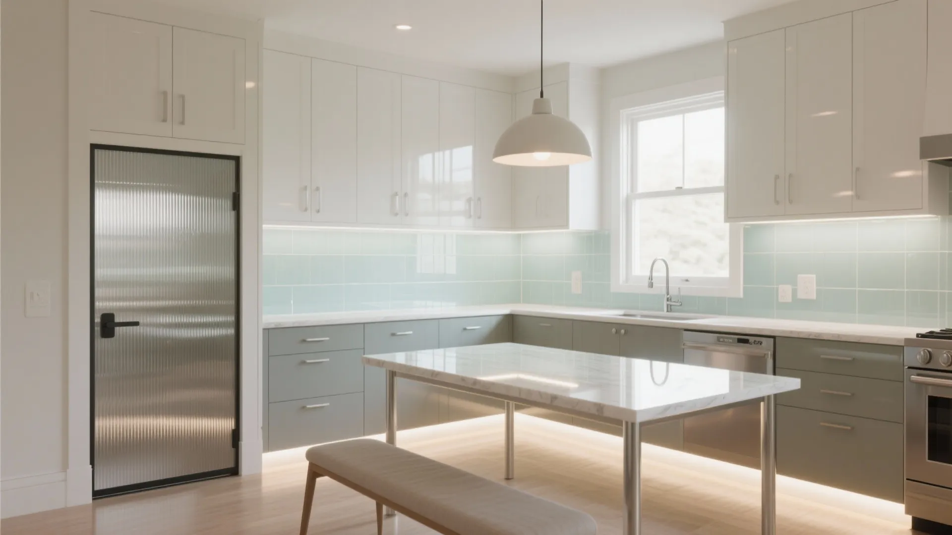 Glass, gloss, and light lines