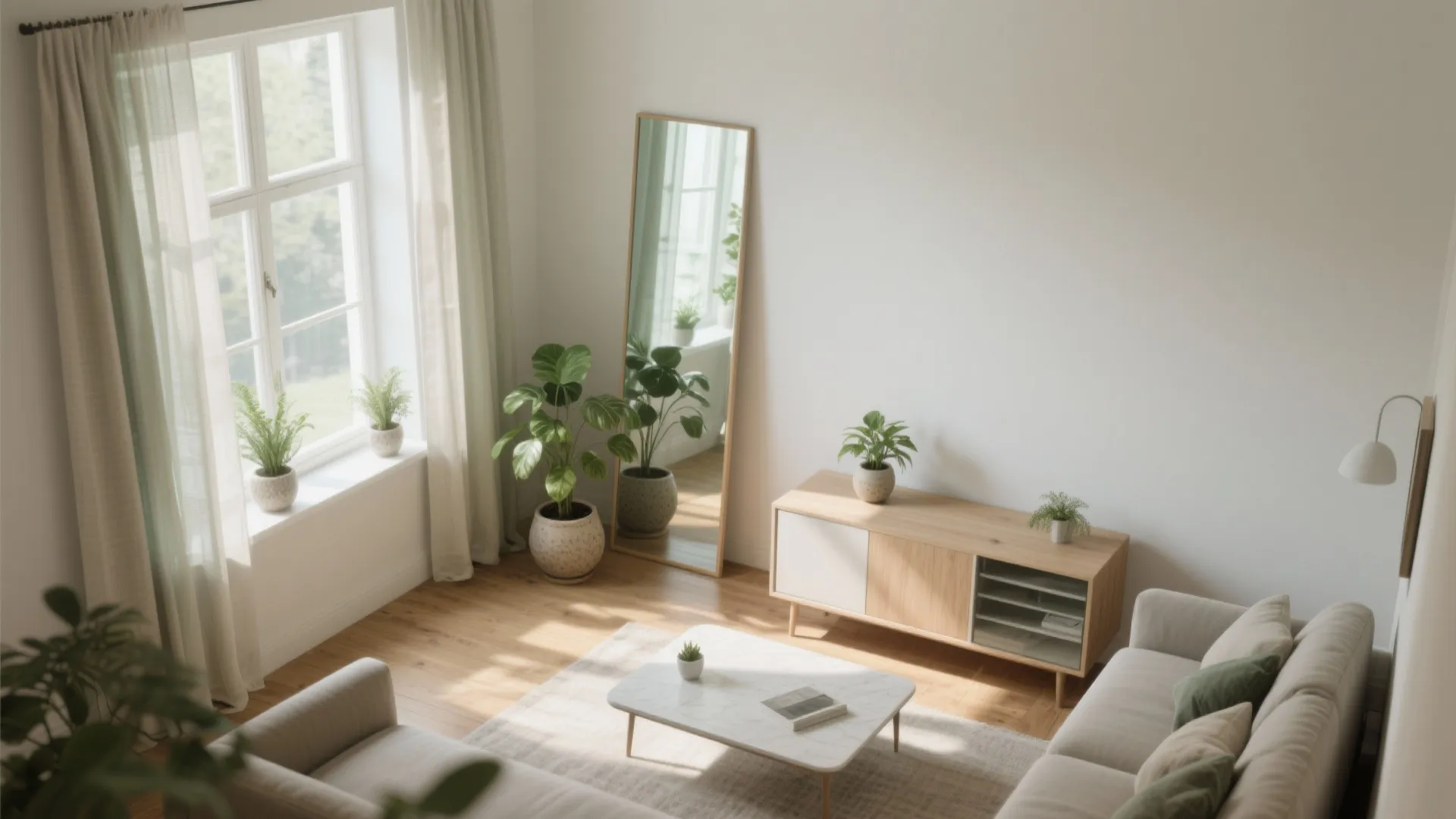 Glass + Light: Mirrors, Sheers, and Smart Placement