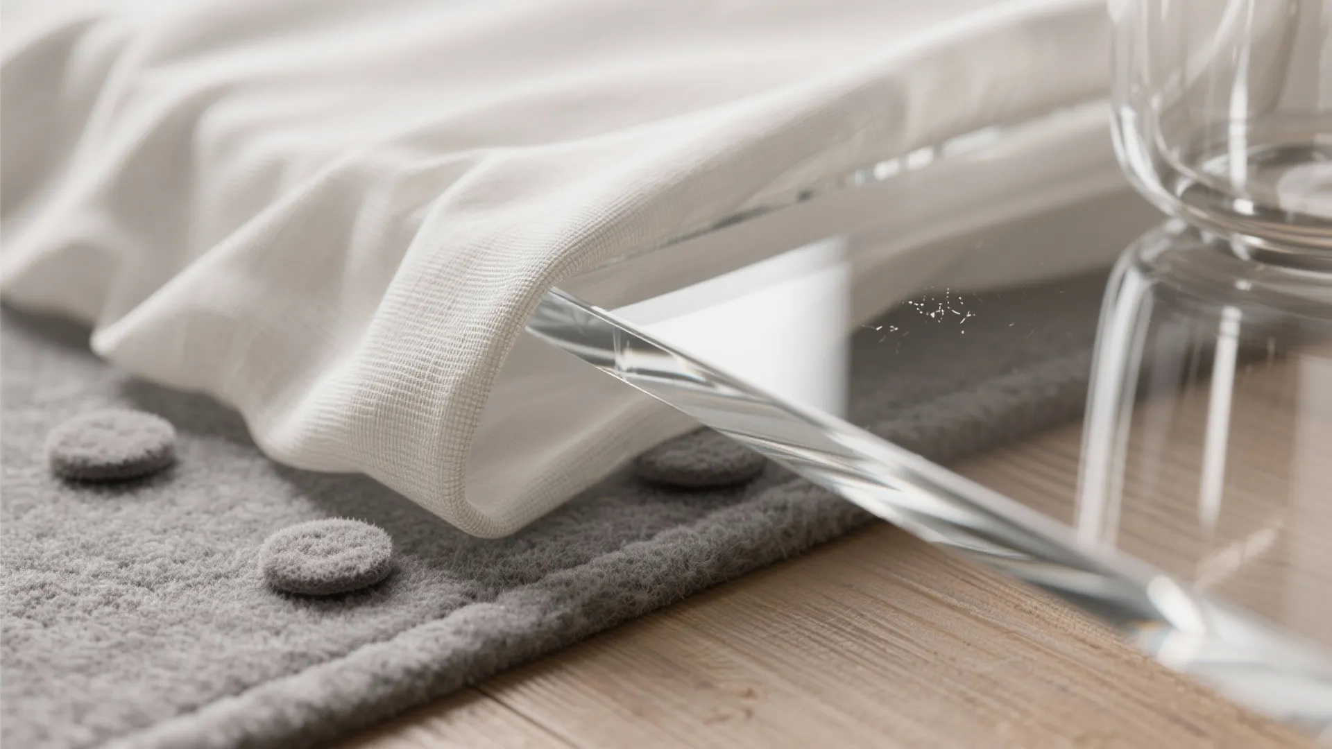 Clear lines and glass to open sightlines