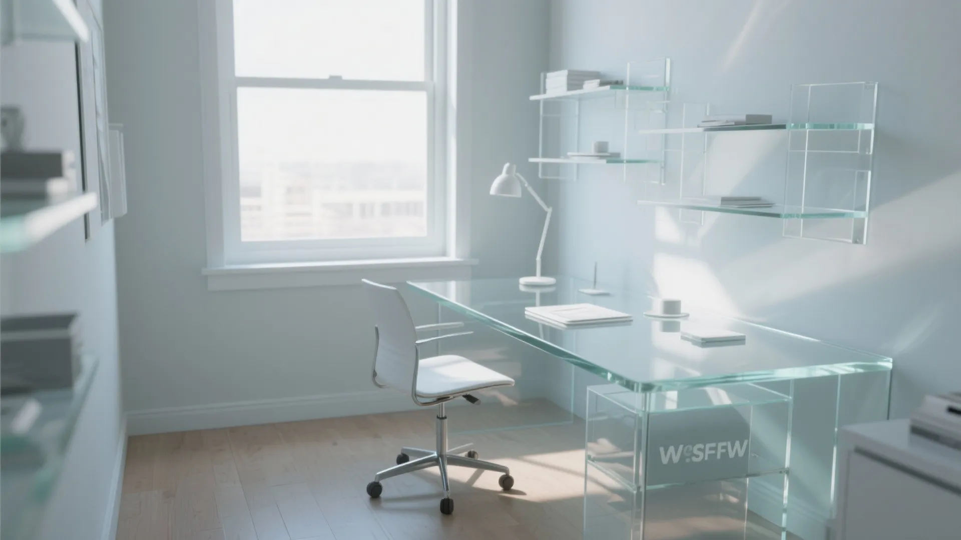 7. Glass or Lucite Surfaces