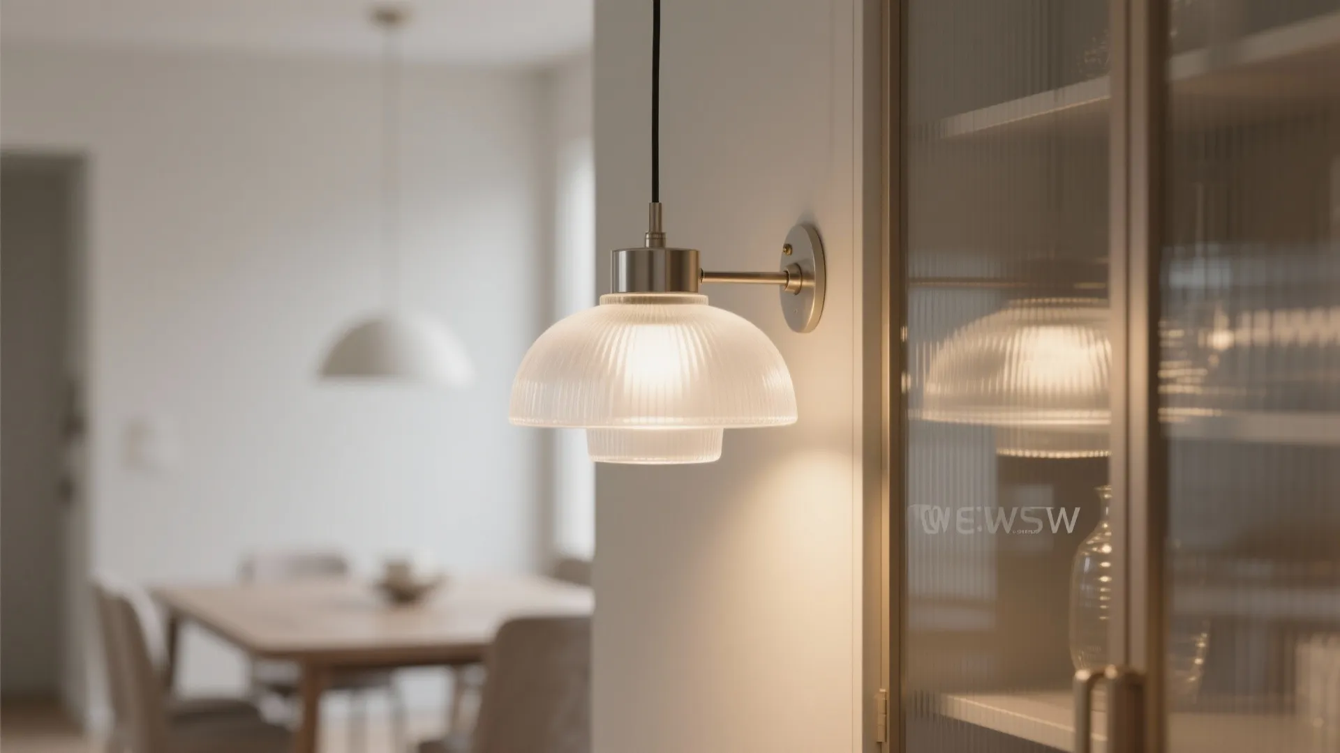 Clear Glass and Light for Airy Dining