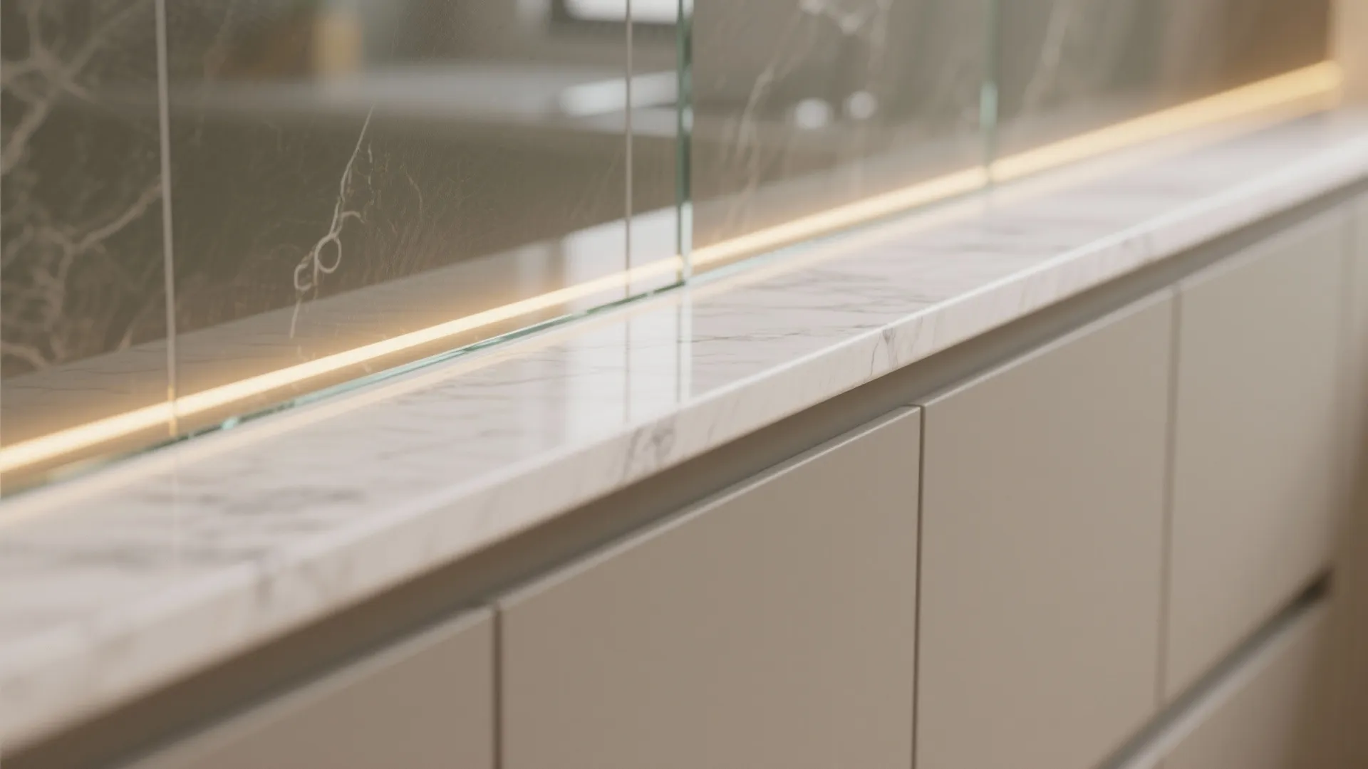 More Light, More Life: Glass Backsplash and Borrowed Light