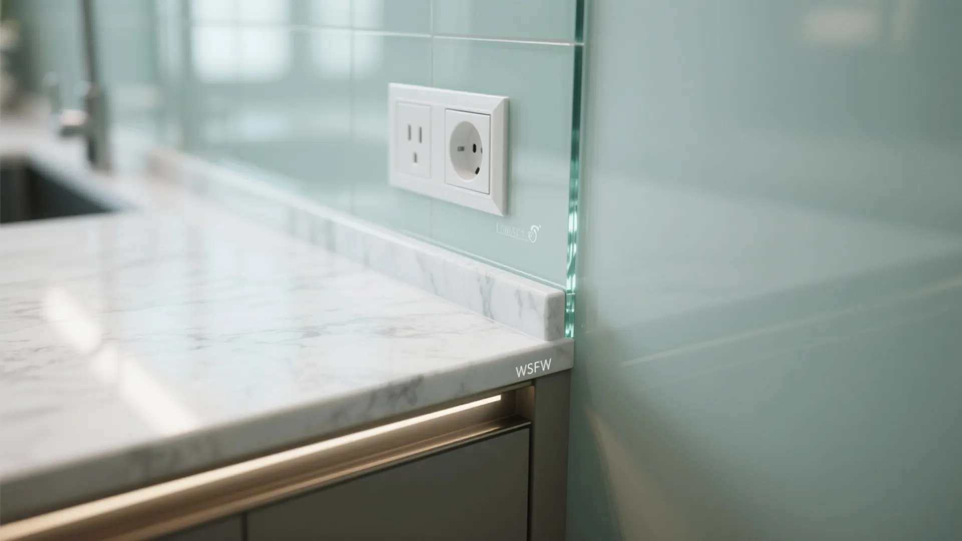 The Clear Magic of a Glass Backsplash