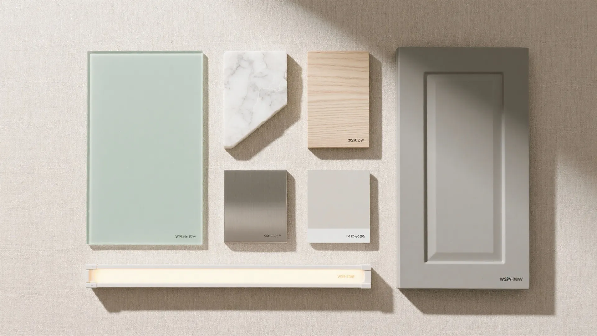 Glass Backsplash for Light and Depth