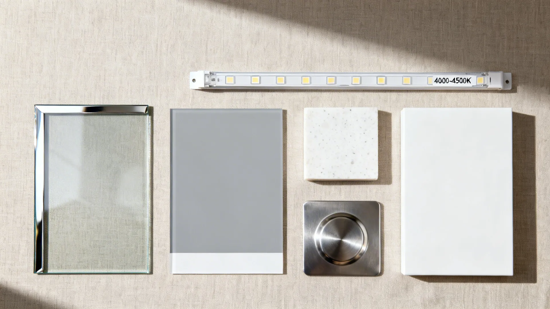 2) “Shine the Light, Double the Space” — Glass Backsplash Brilliance