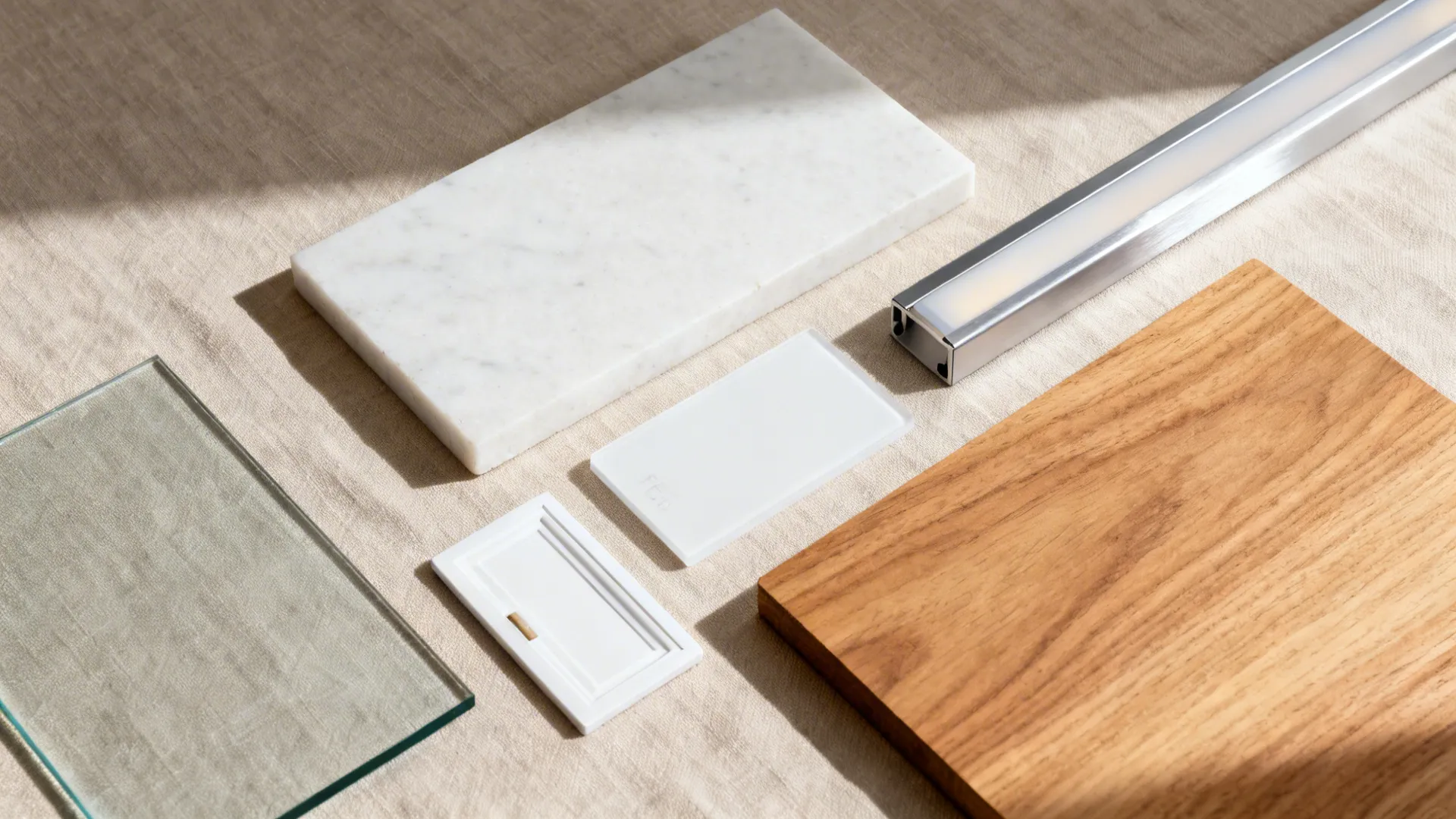 Glass Backsplash for Light and Easy Cleaning