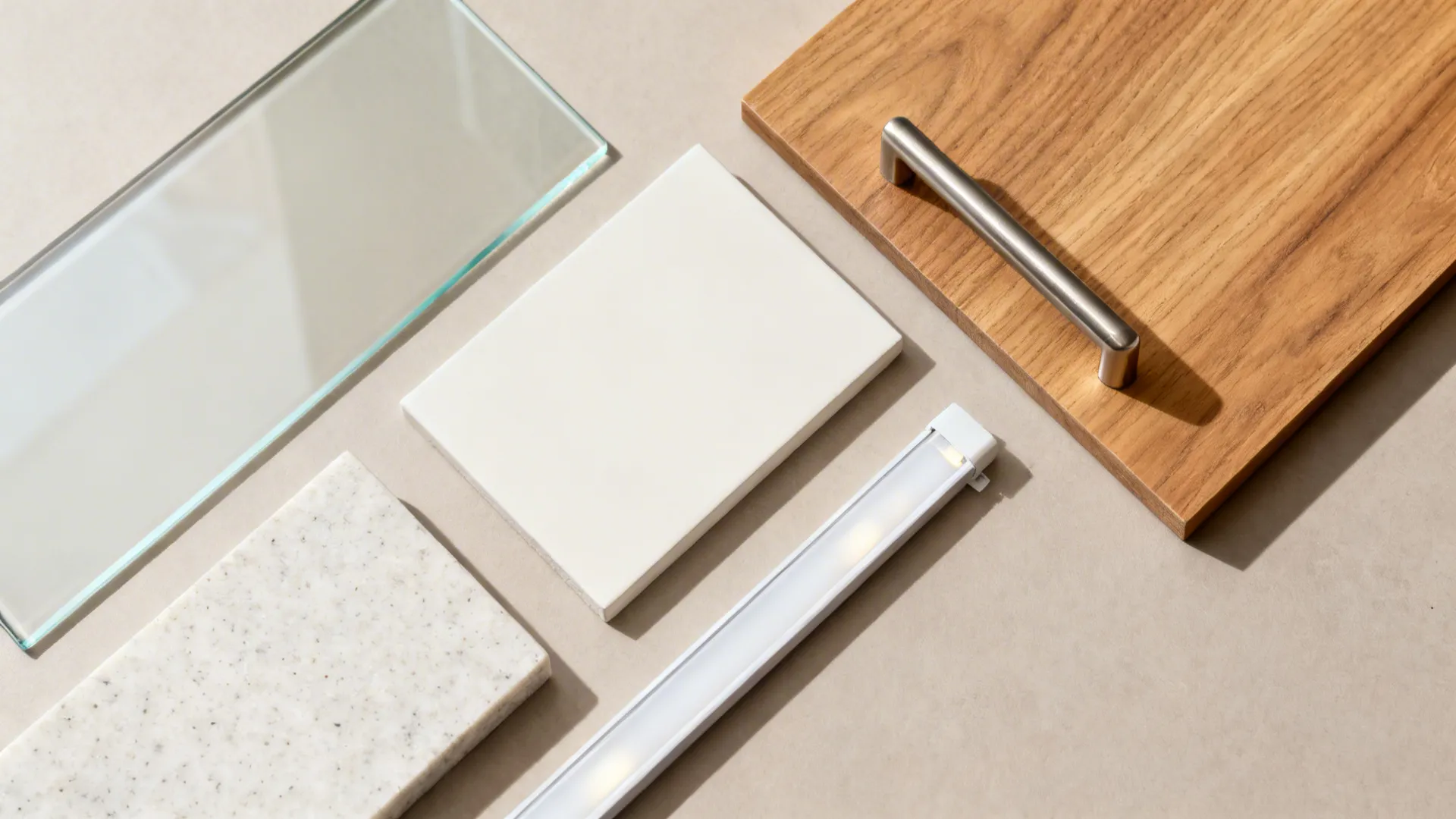 Glass uppers and reflective backs to open sightlines