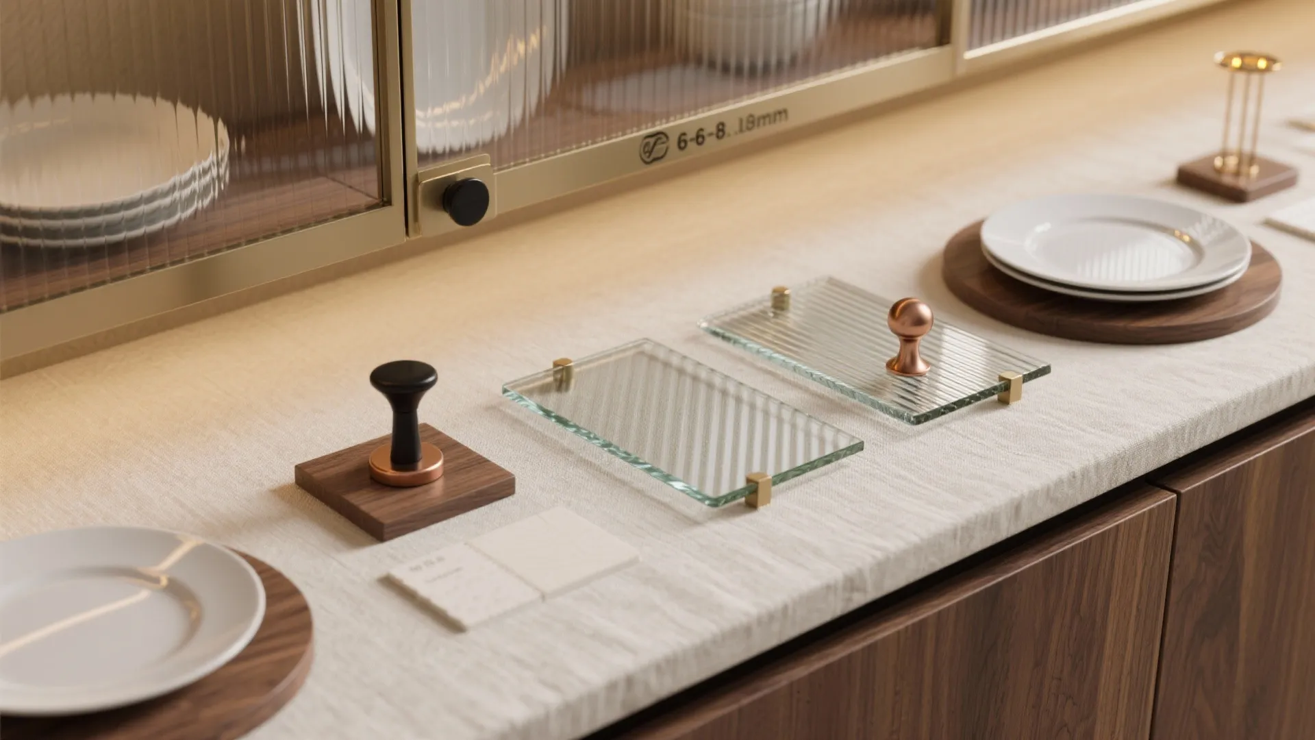 Glass-front units for airy display