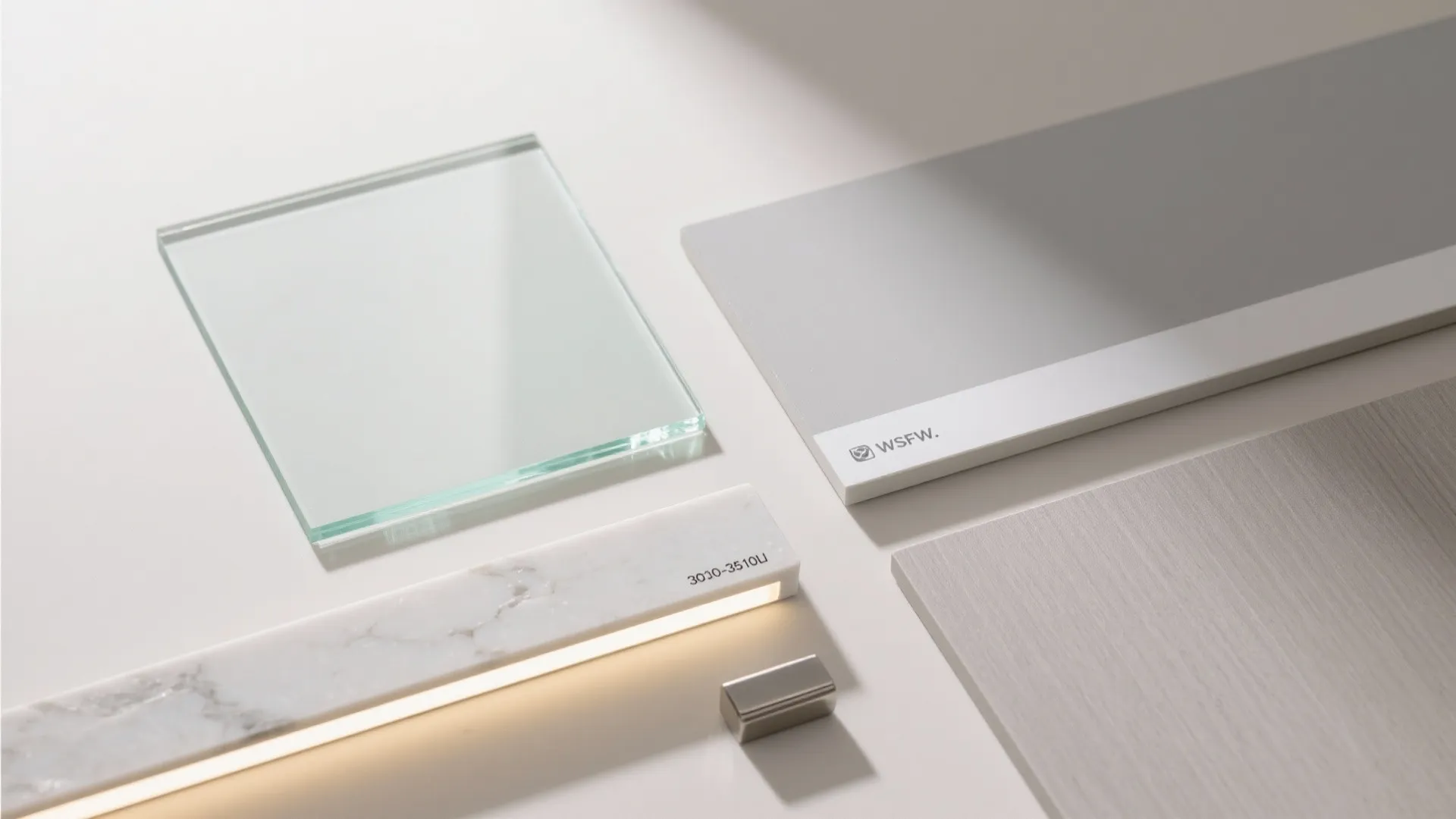 Glass Backsplash for Light and Depth