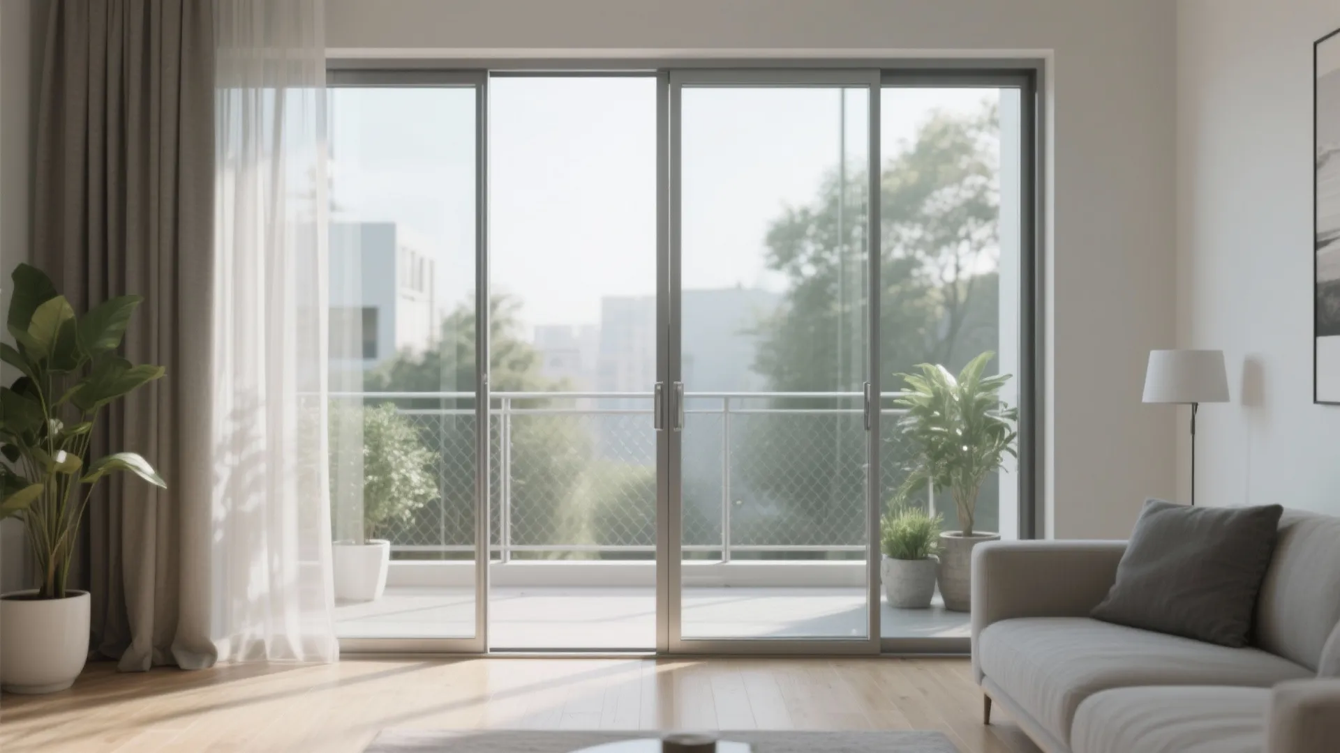 Glass-and-Grill Combo for Daylight With Discreet Security