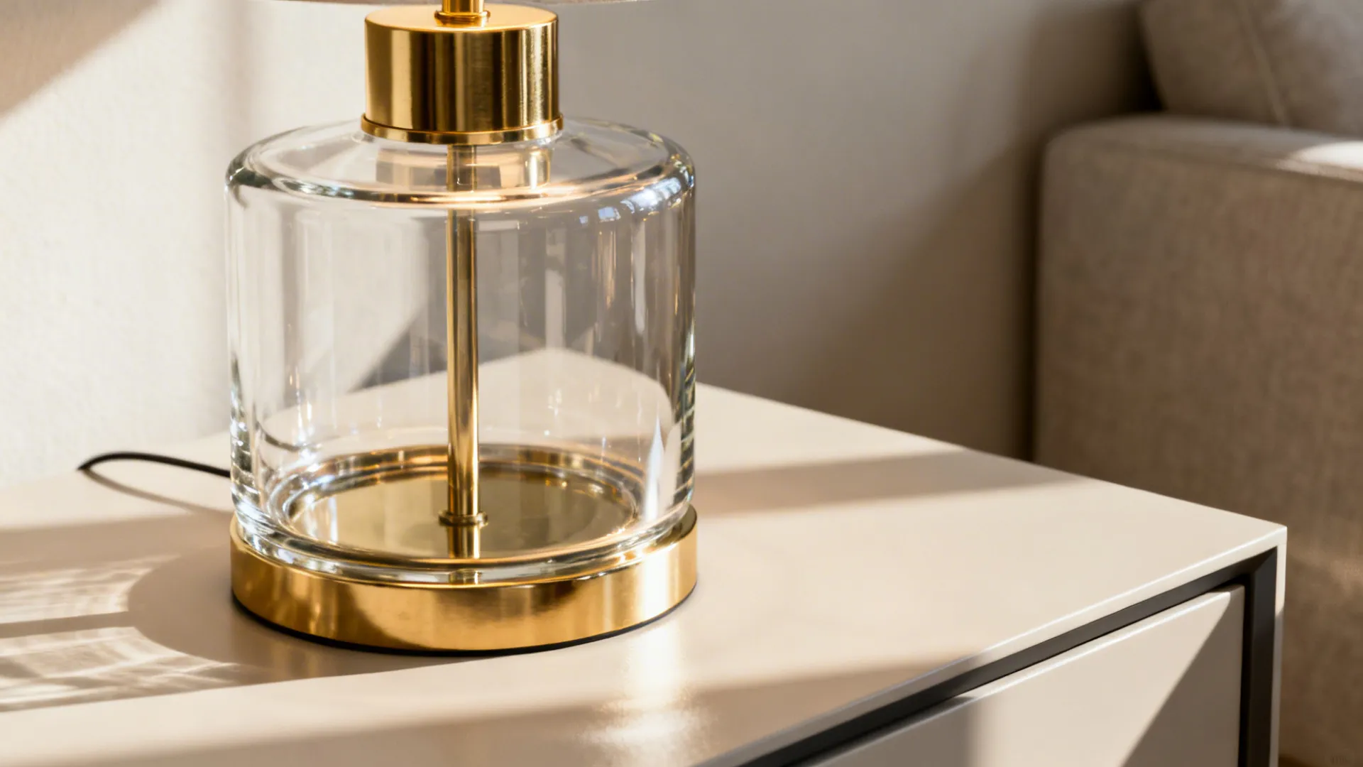 3. Glass and Metallic Lamps