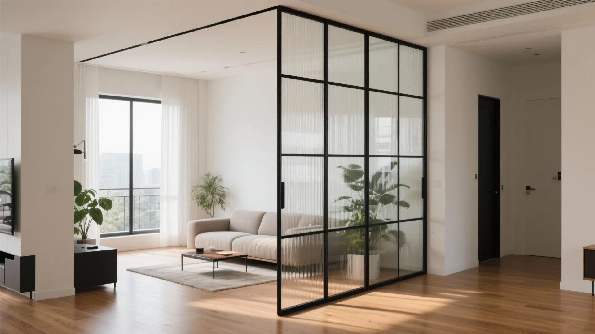 Glass-and-Metal Partitions: Bright, Airy, Defined