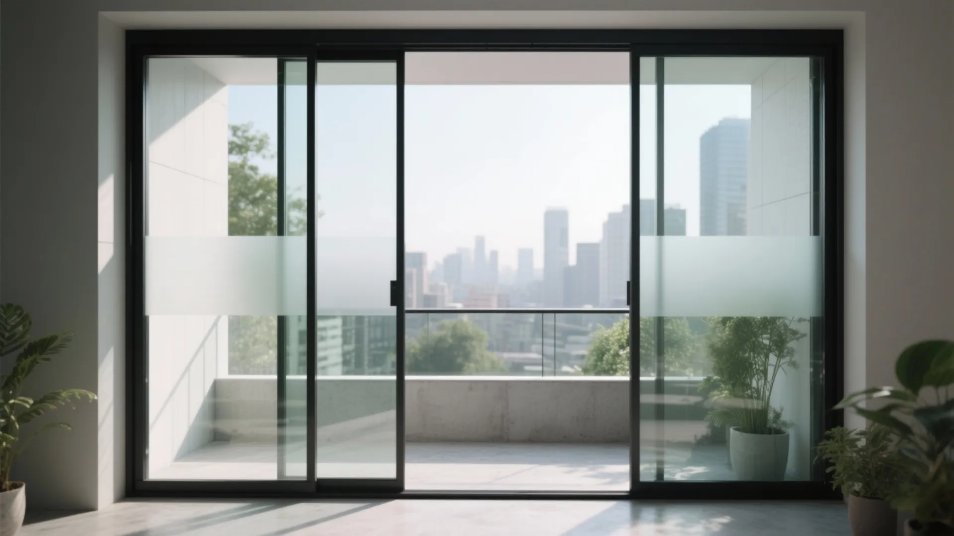 Glass-and-Metal Hybrid Railing for Light and Safety