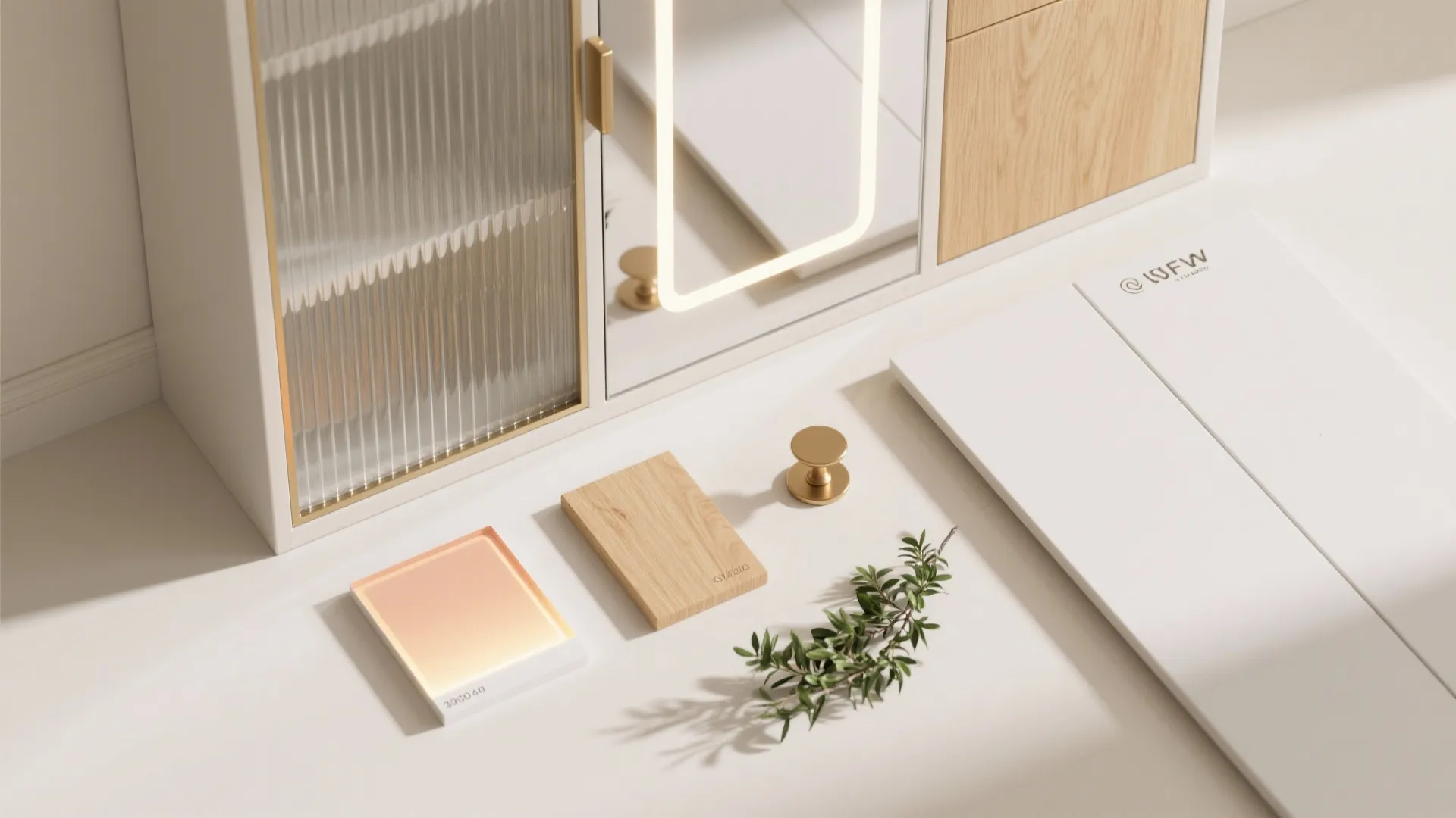 Glass, Mirror, and Light for Airiness