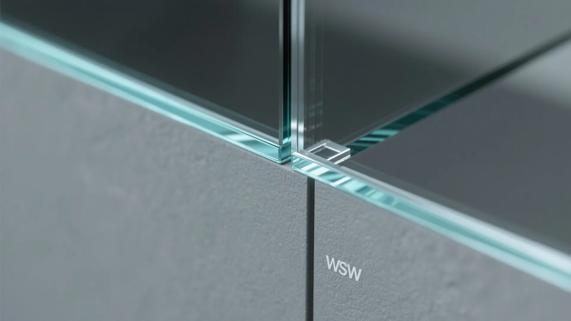 4) Glass and Mirror Panels for Depth and Light