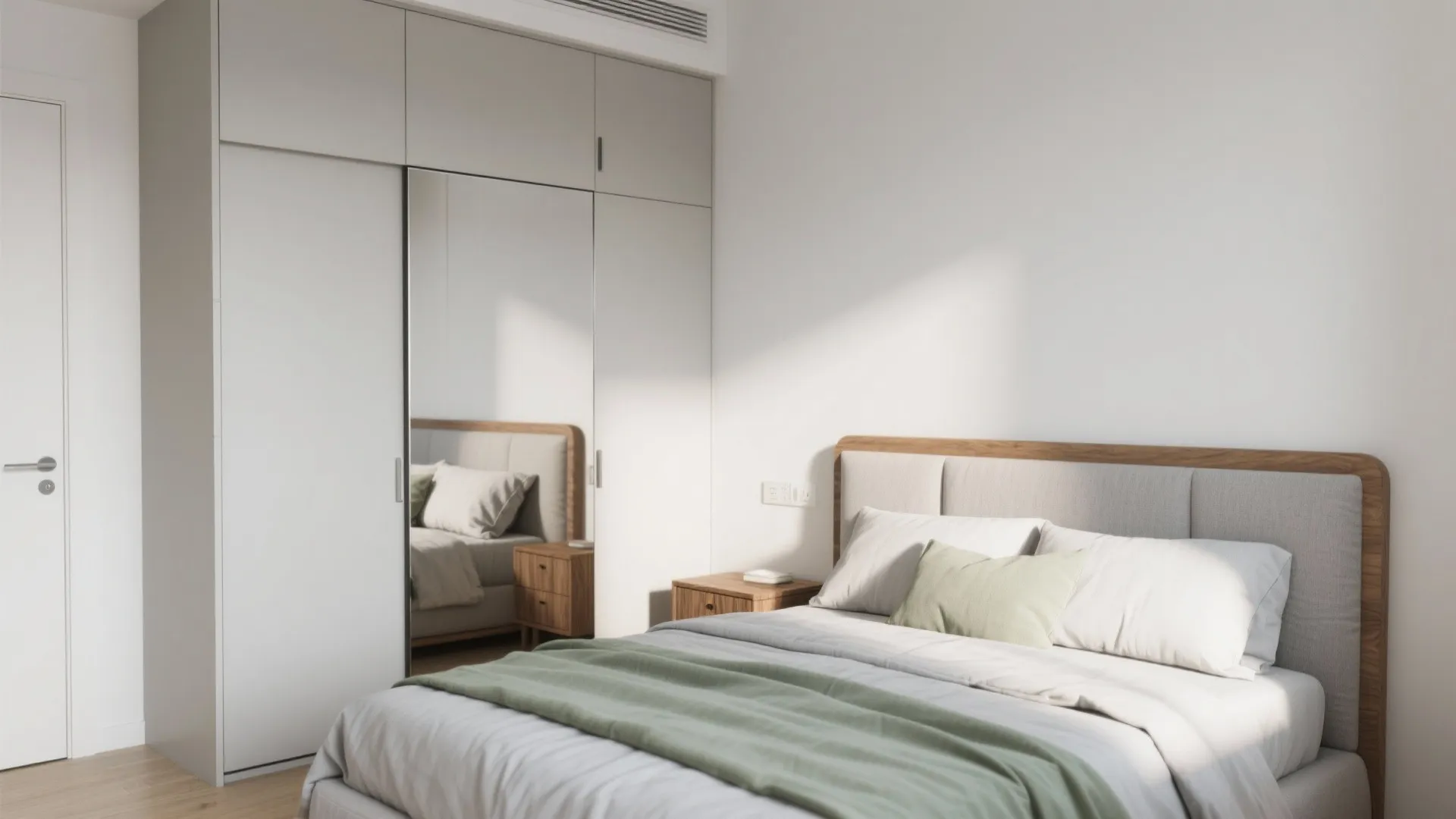 Glass and mirrors to stretch light, not space