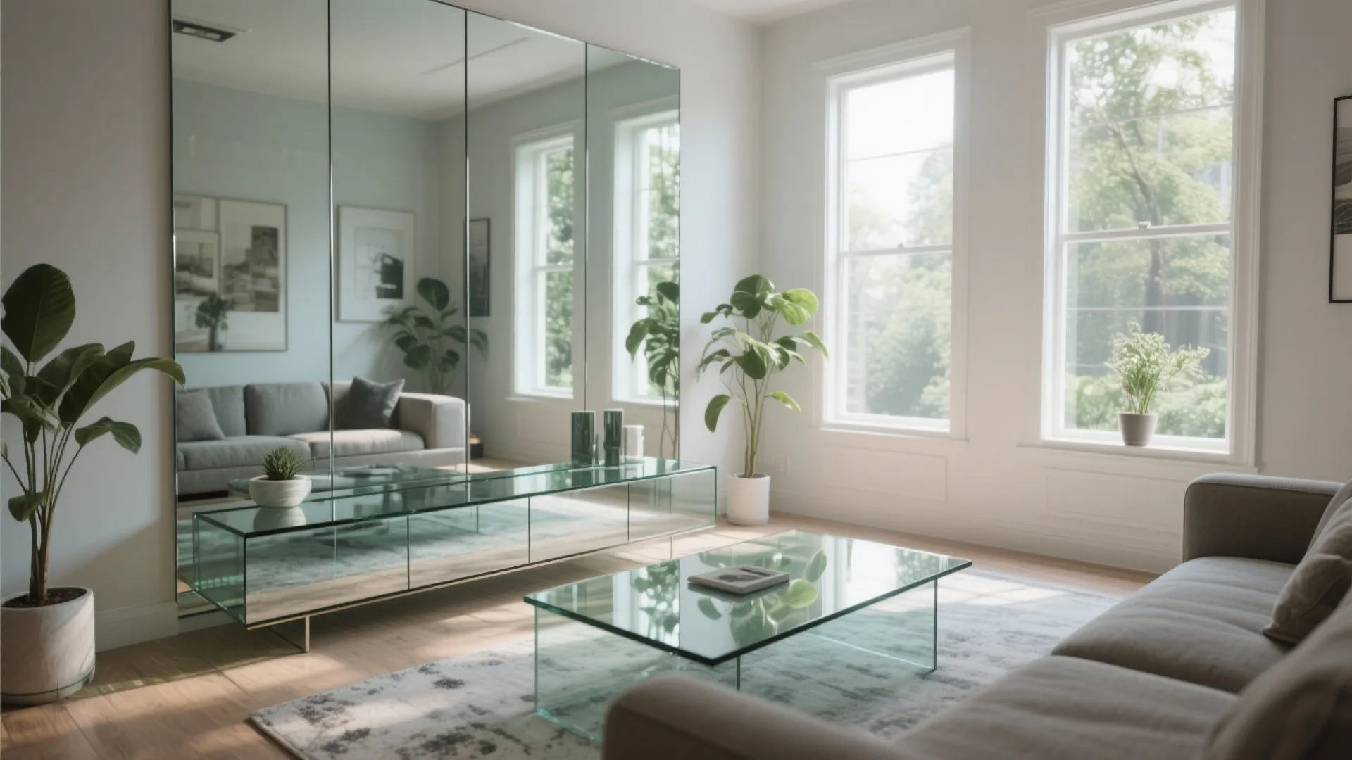 Light-reflecting Glass and Mirrors