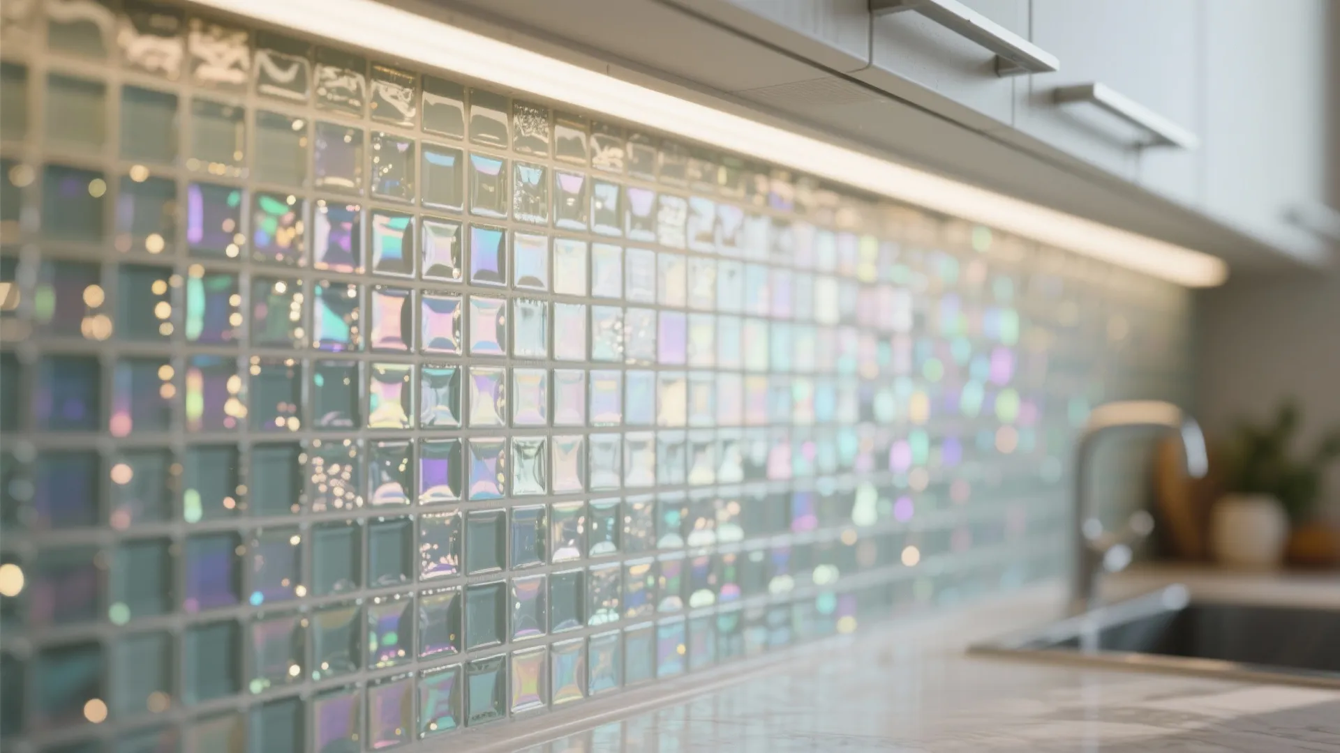 3. Glass Mosaic to Amplify Light