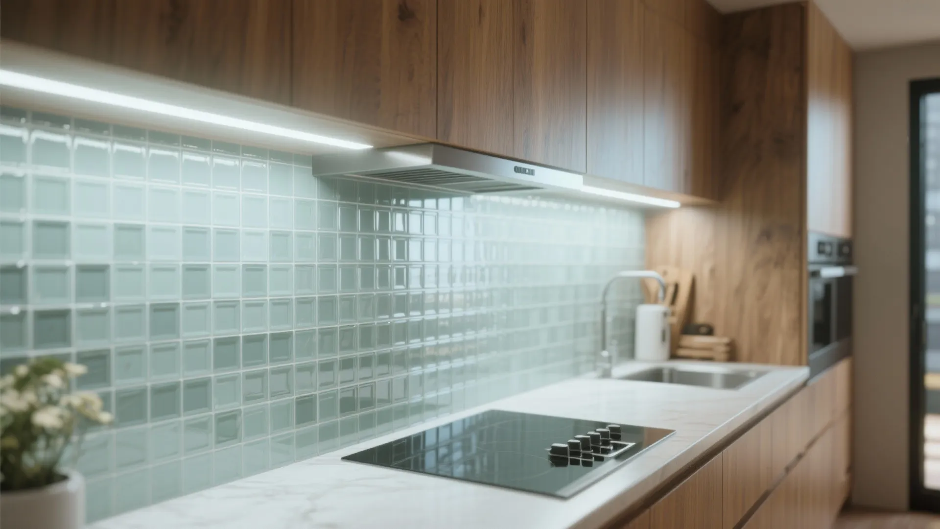 Glass Mosaic Accent Panel