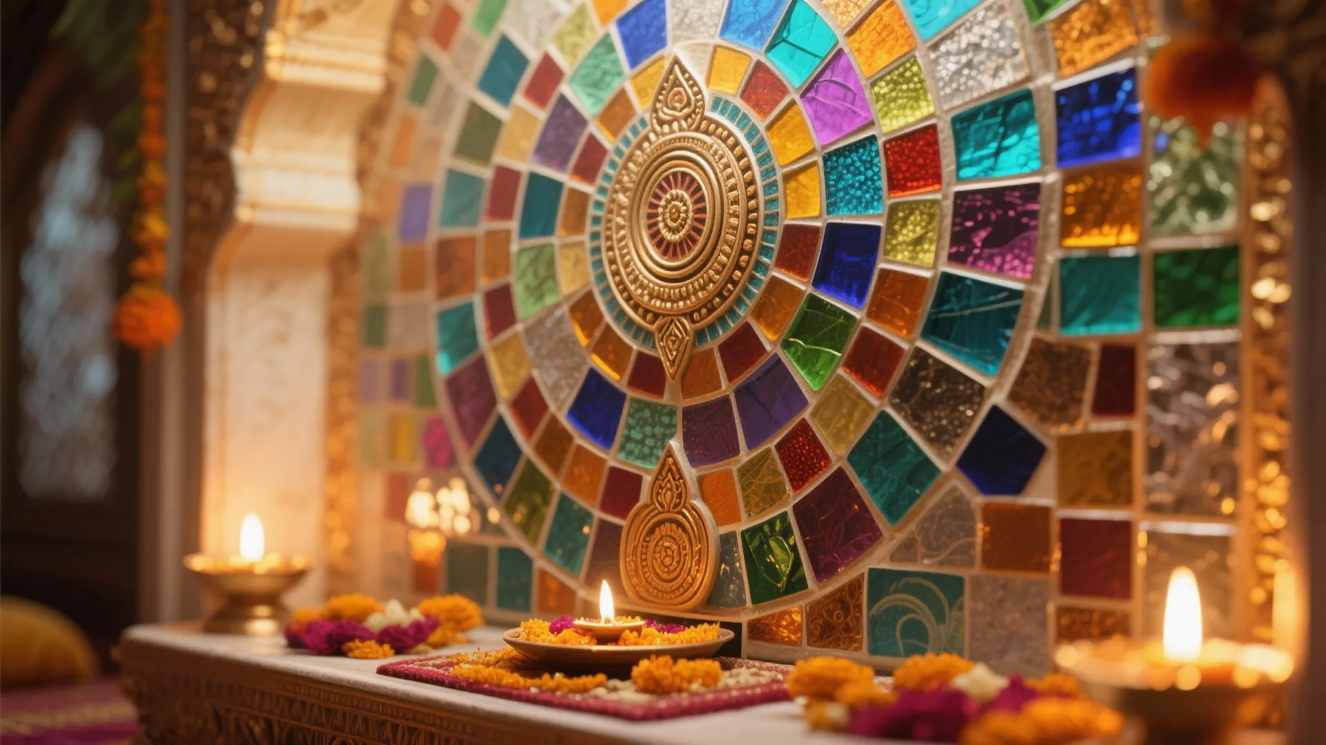 Intricate Mosaic Patterns