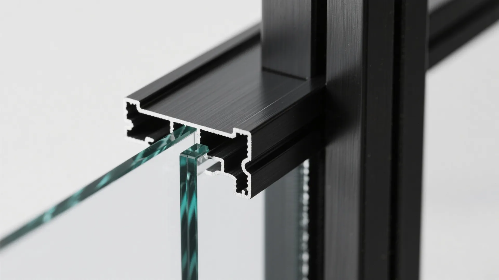 Framed Glass Partitions with Slim Mullions