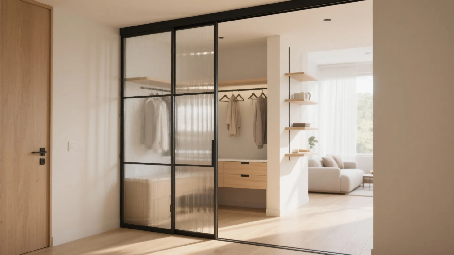 Light and Glass for an Airy Niche