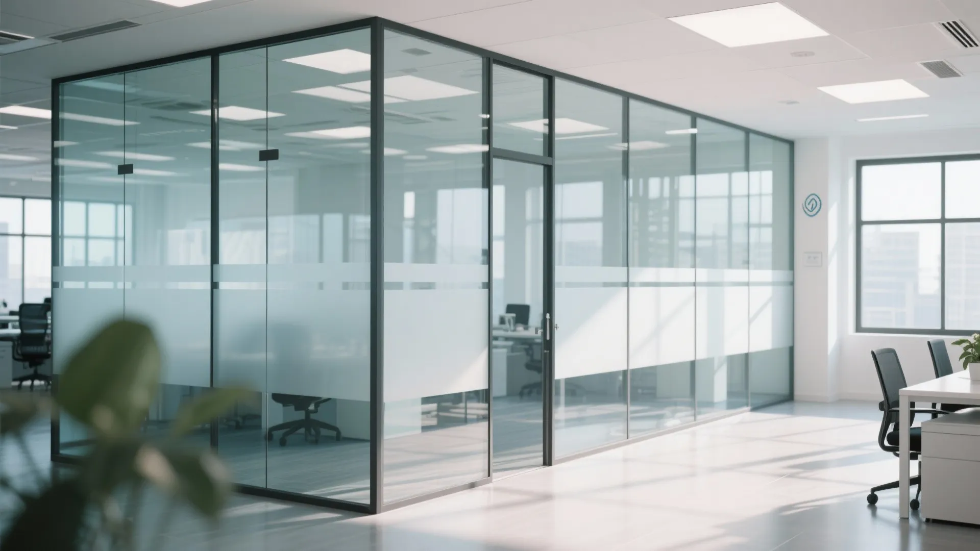 1. Glass Panels for Openness