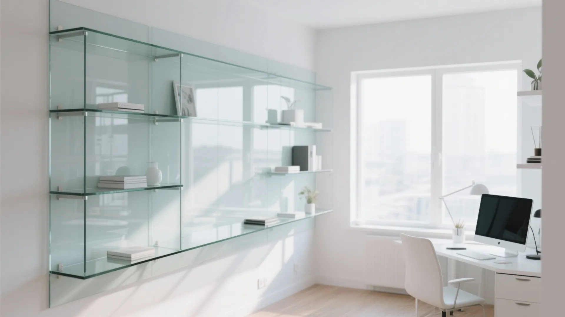 9. Glass Shelving