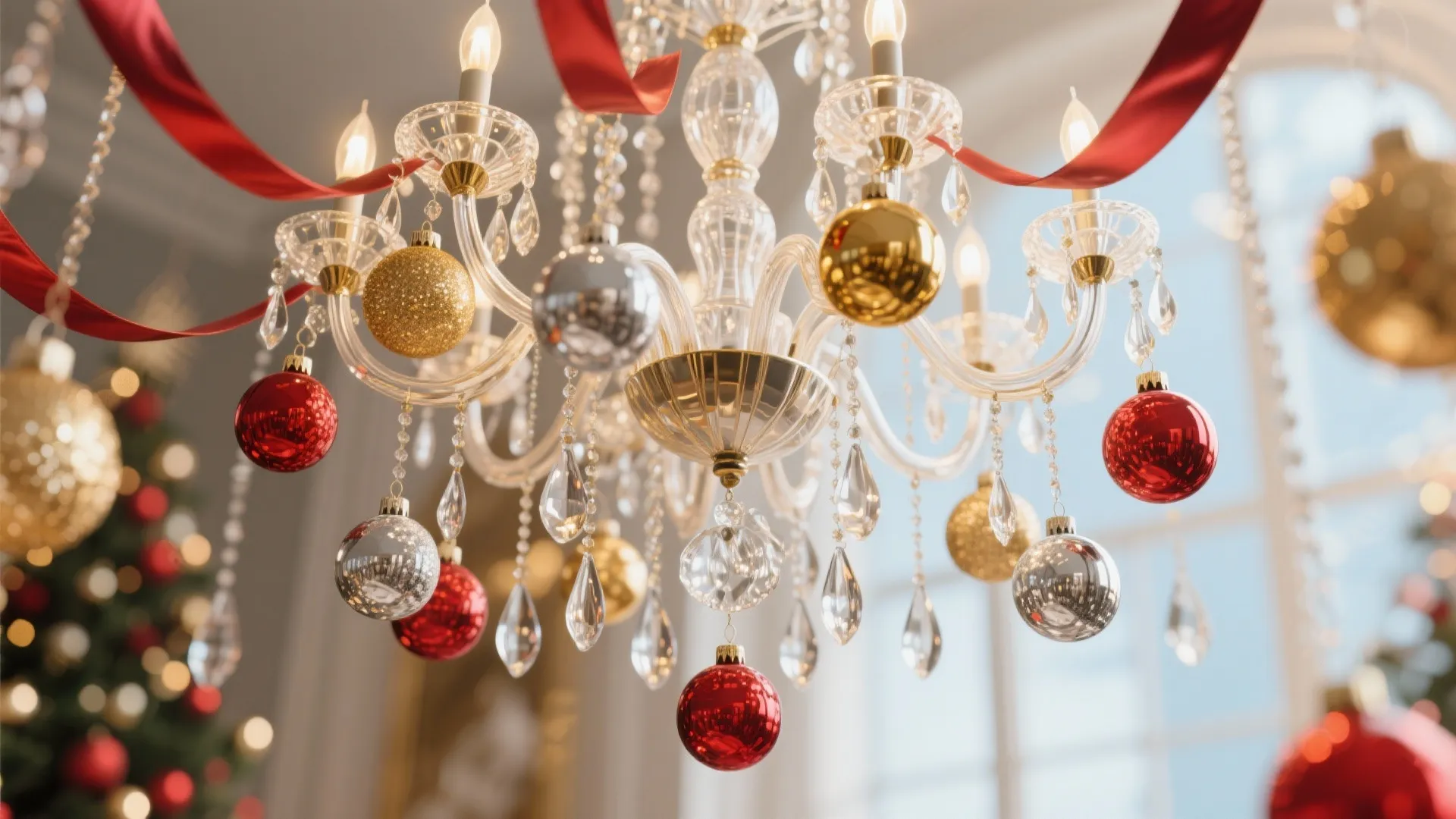 2. Hang Glass Ornaments